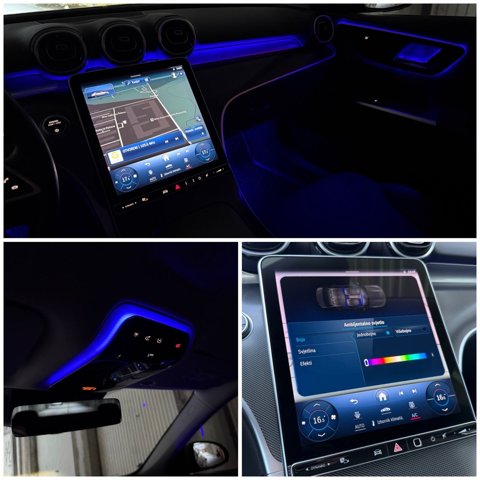 Mercedes C220D AUTOMATIK °WIDESCREEN°KOŽA°KAMERA°LEASING BEZ UČEŠĆA, fotografija 19