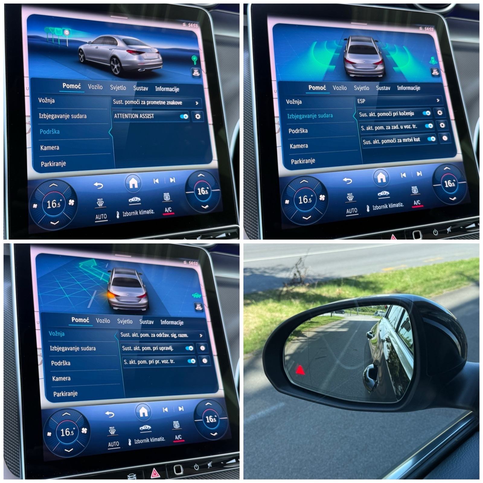 Mercedes C220D AUTOMATIK °WIDESCREEN°KOŽA°KAMERA°LEASING BEZ UČEŠĆA, fotografija 16
