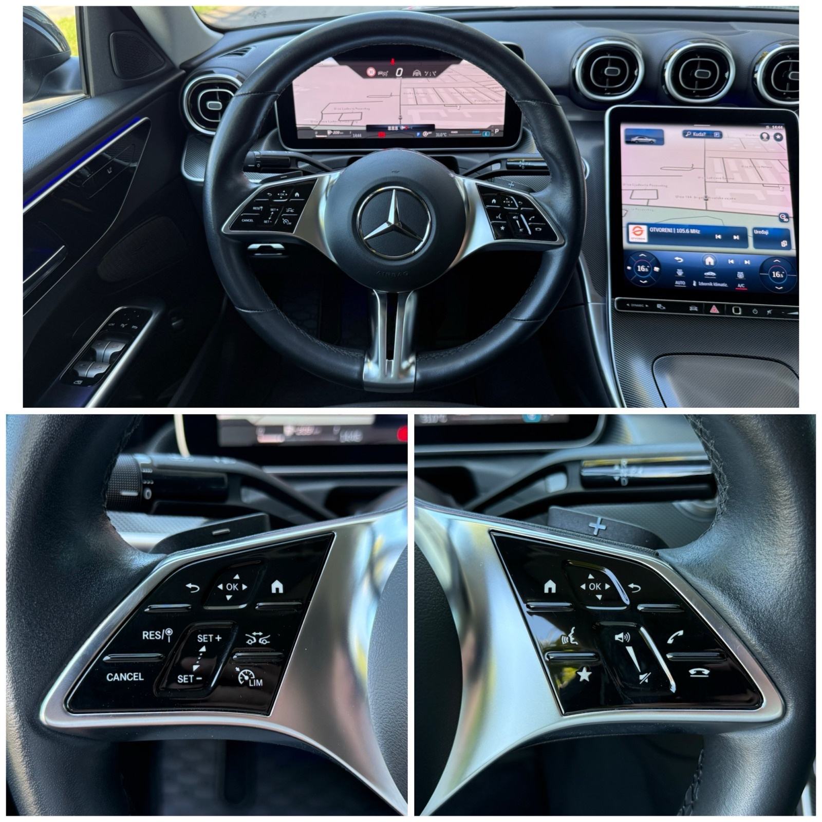 Mercedes C220D AUTOMATIK °WIDESCREEN°KOŽA°KAMERA°LEASING BEZ UČEŠĆA, fotografija 20