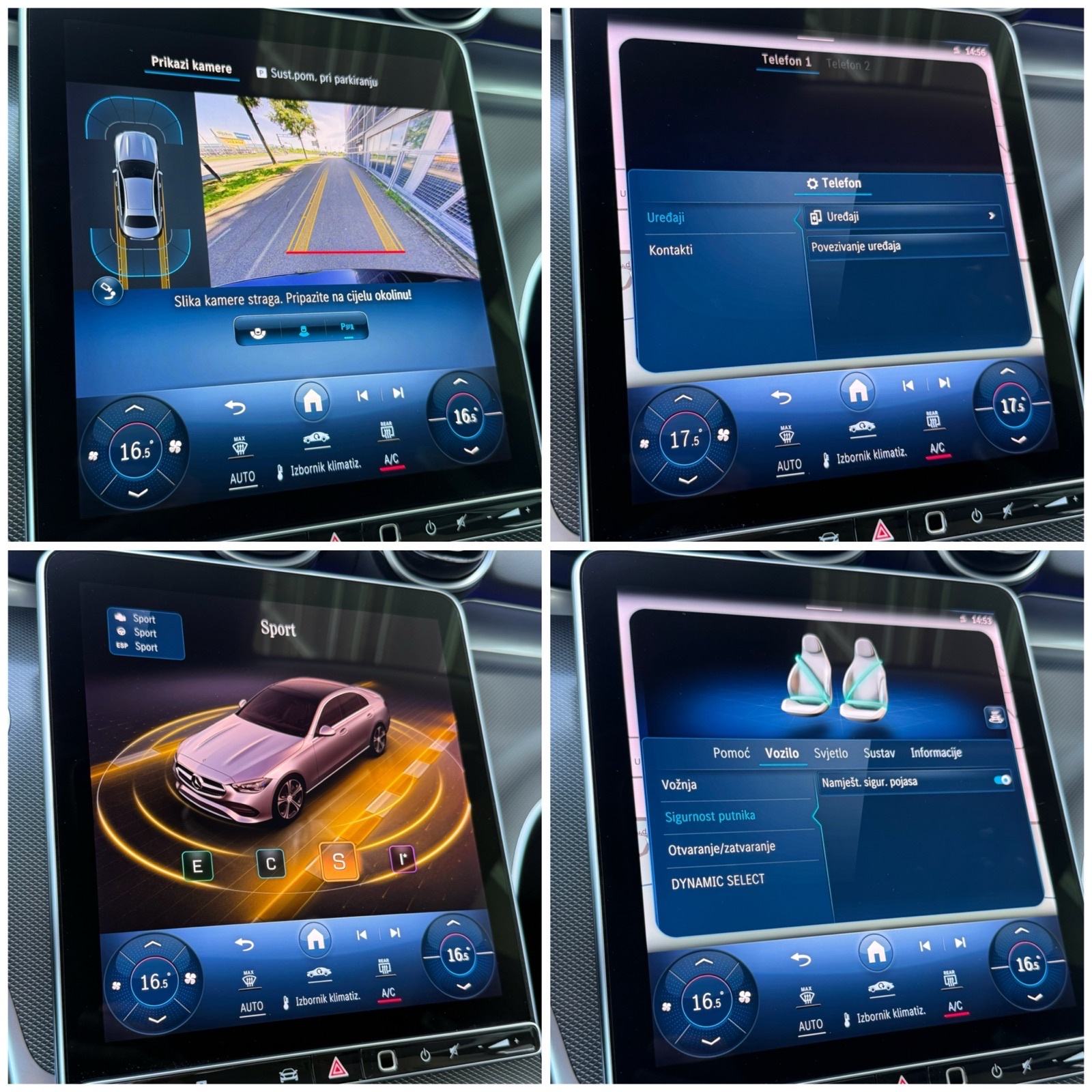 Mercedes C220D AUTOMATIK °WIDESCREEN°KOŽA°KAMERA°LEASING BEZ UČEŠĆA, fotografija 17