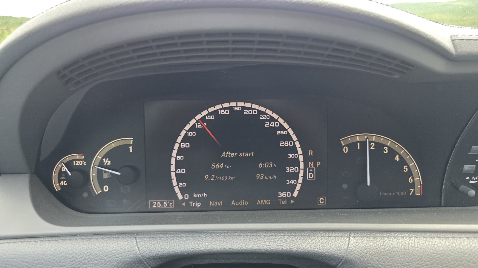 Mercedes CL 500 komplet u AMG 63, fotografija 12