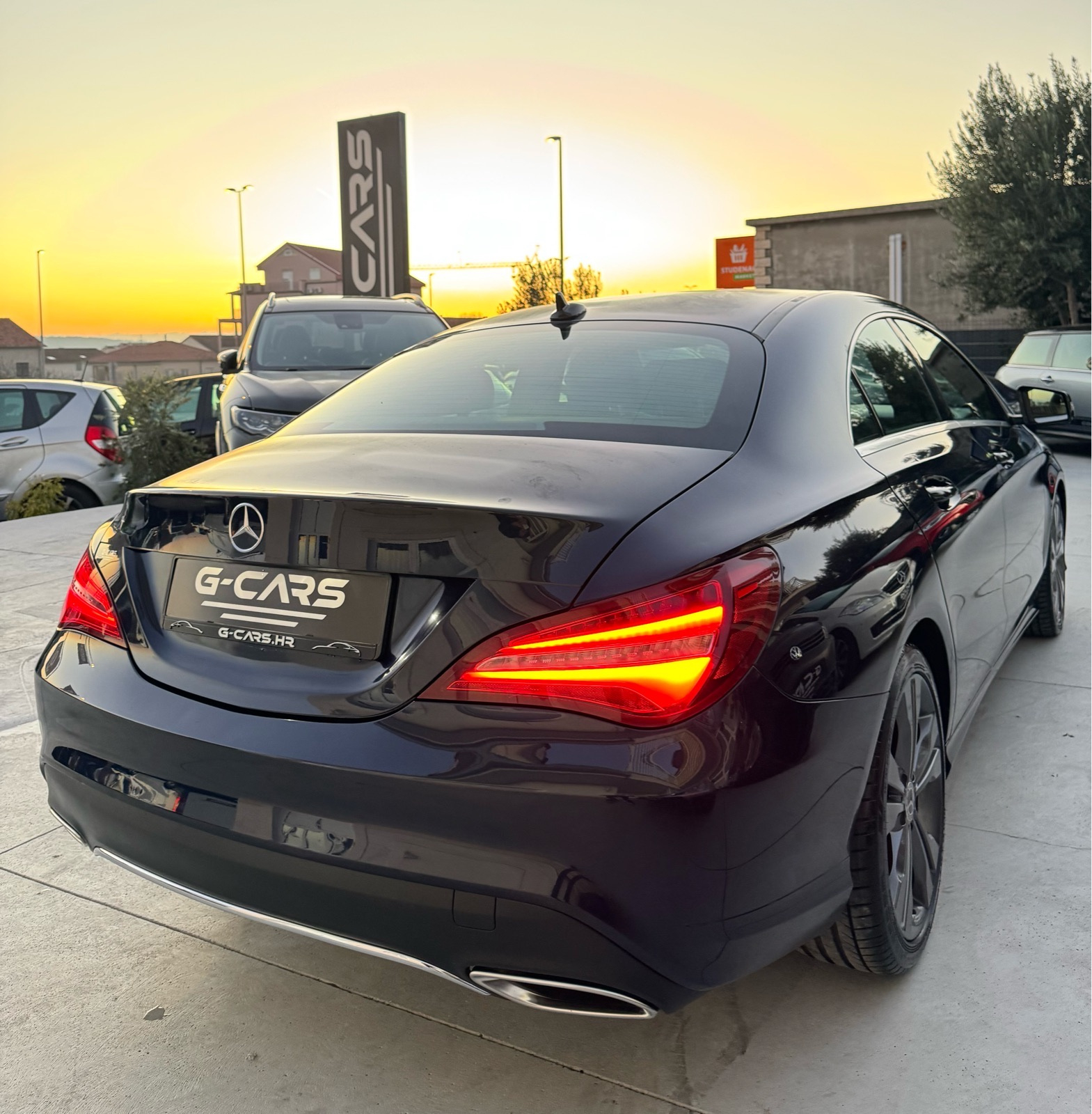 Mercedes CLA 180d AUTOMATIK—Mod 2018 FACELIFT—FULL LED—KOŽA—NAV—KAMERA, fotografija 14