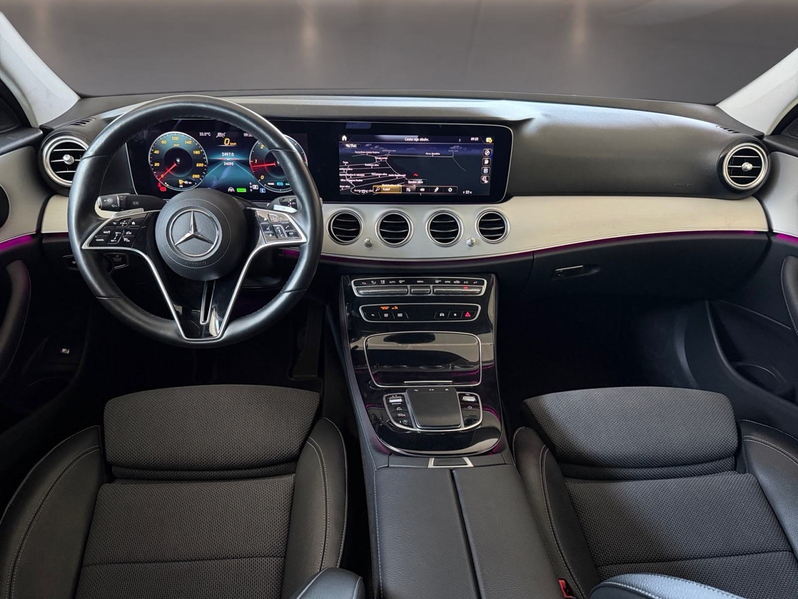 MERCEDES E 220 D HYBRID ✔️WIDE SCREEN✔️LED✔️AMBIENTAL LIGHT✔️LEASING, fotografija 15