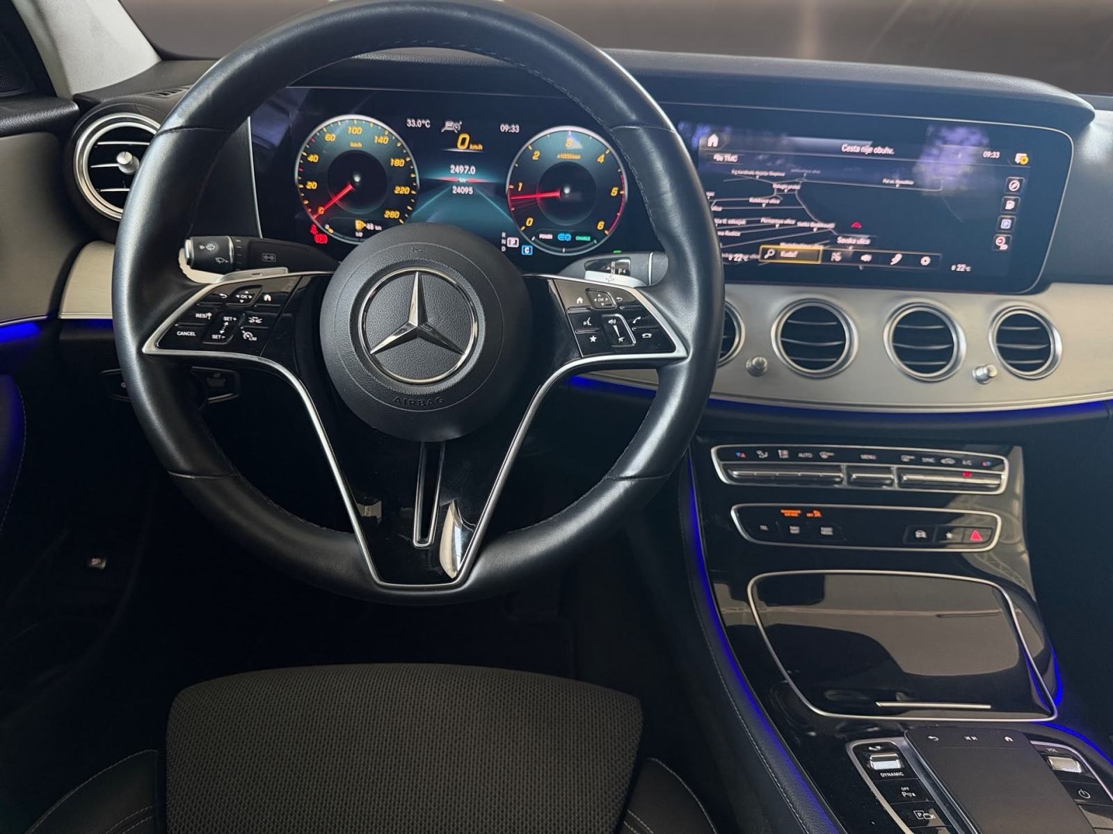 MERCEDES E 220 D HYBRID ✔️WIDE SCREEN✔️LED✔️AMBIENTAL LIGHT✔️LEASING, fotografija 16