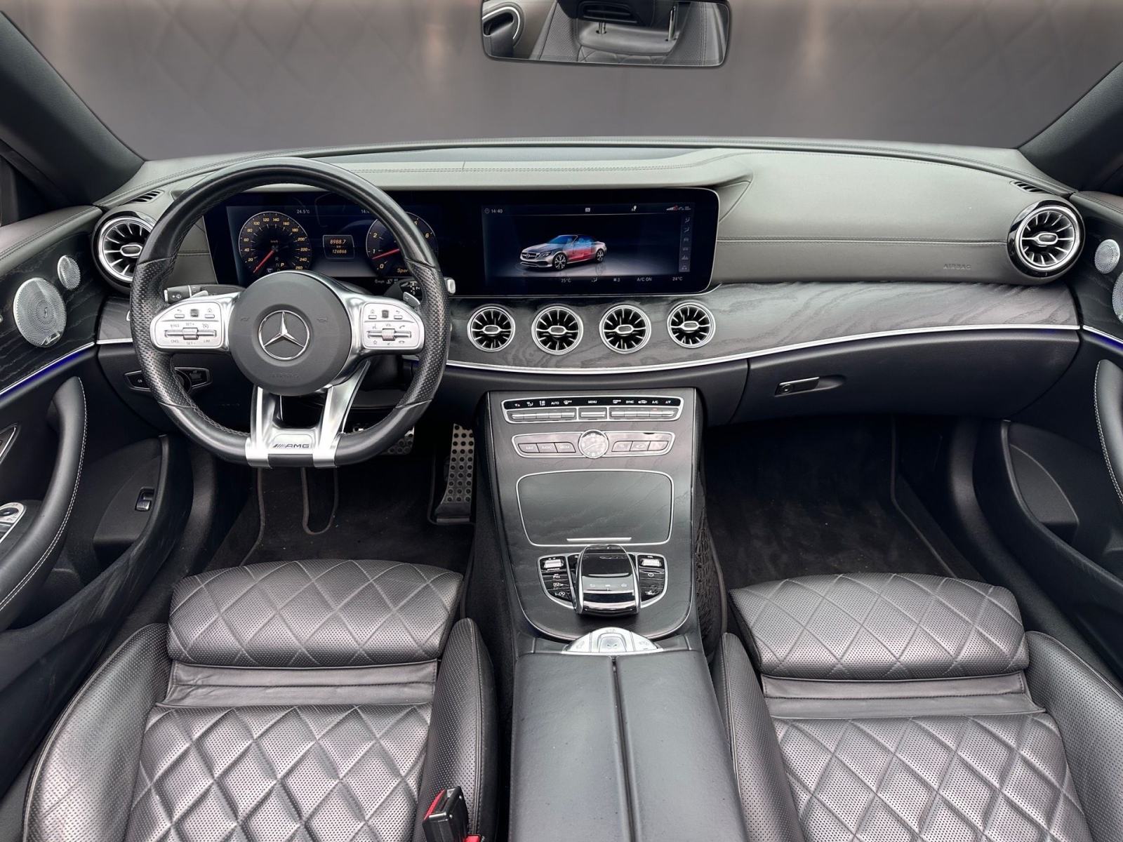 MERCEDES E 400 AMG DESIGNO CABRIO✔️BURMESTER✔️MULTIBEAM✔️SERVISIRAN, fotografija 14
