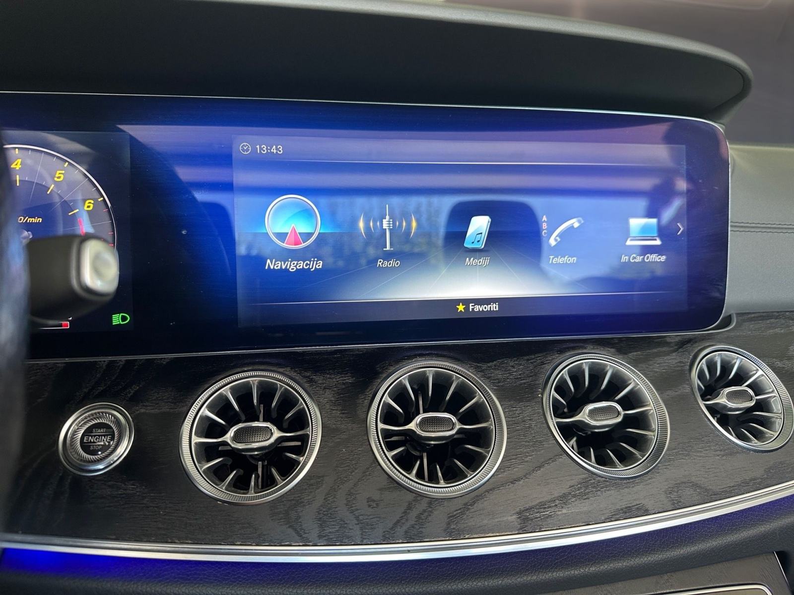 MERCEDES E 400 AMG DESIGNO CABRIO✔️BURMESTER✔️MULTIBEAM✔️SERVISIRAN, fotografija 19