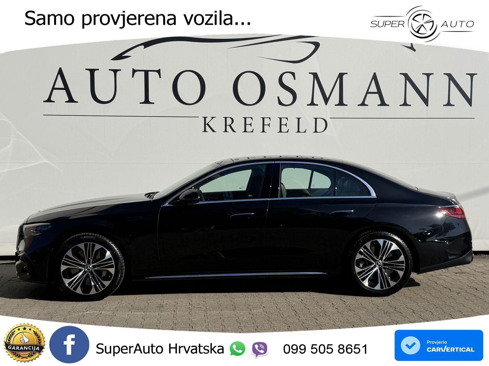 Mercedes E 450d 4M Aut. AMG 367 KS, PANO+ZRAČ+360+ACC+GR SJED+HEAD+KEY, pogled izvana - slika 2