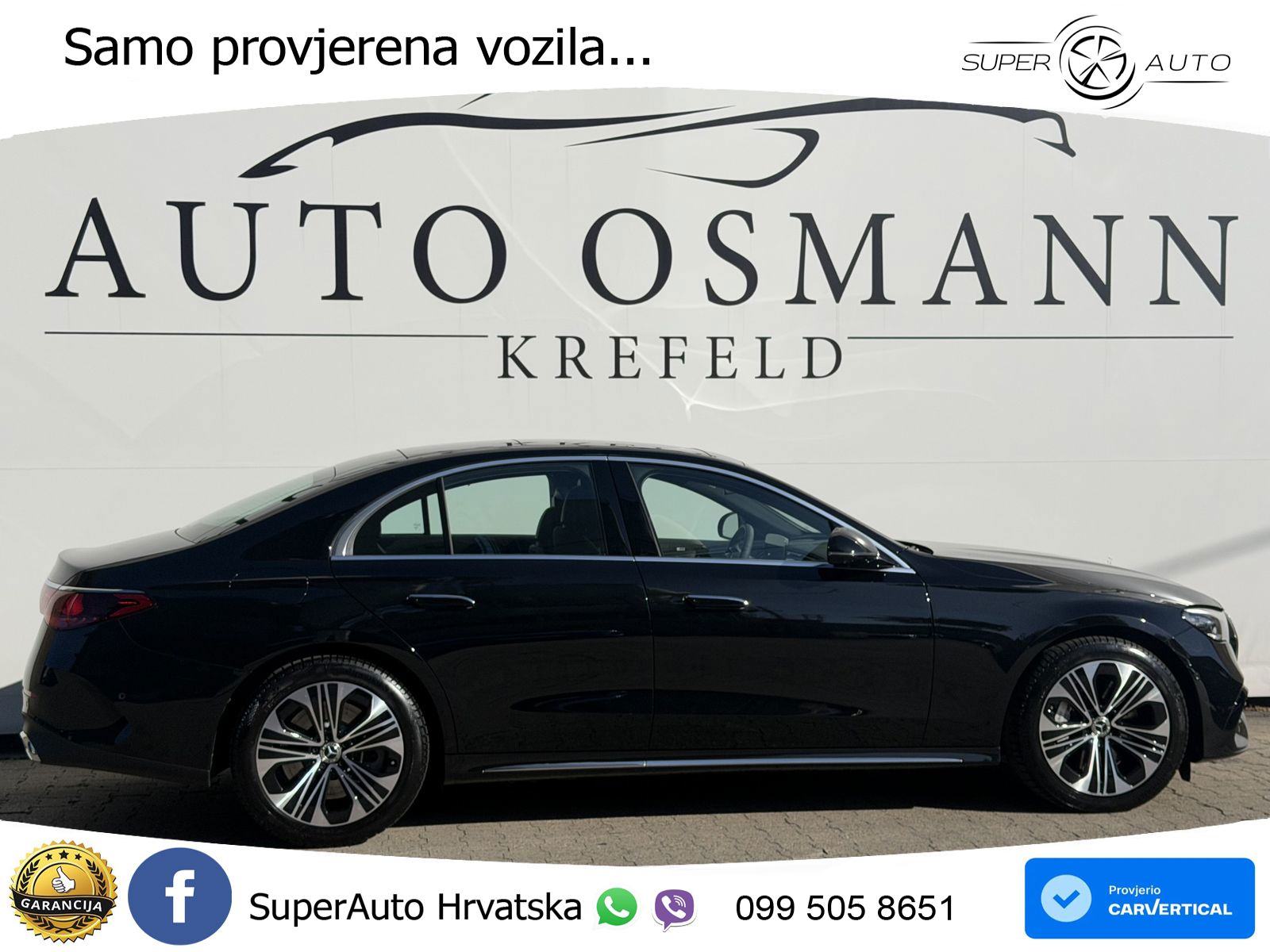 Mercedes E 450d 4M Aut. AMG 367 KS, PANO+ZRAČ+360+ACC+GR SJED+HEAD+KEY, pogled izvana - slika 3