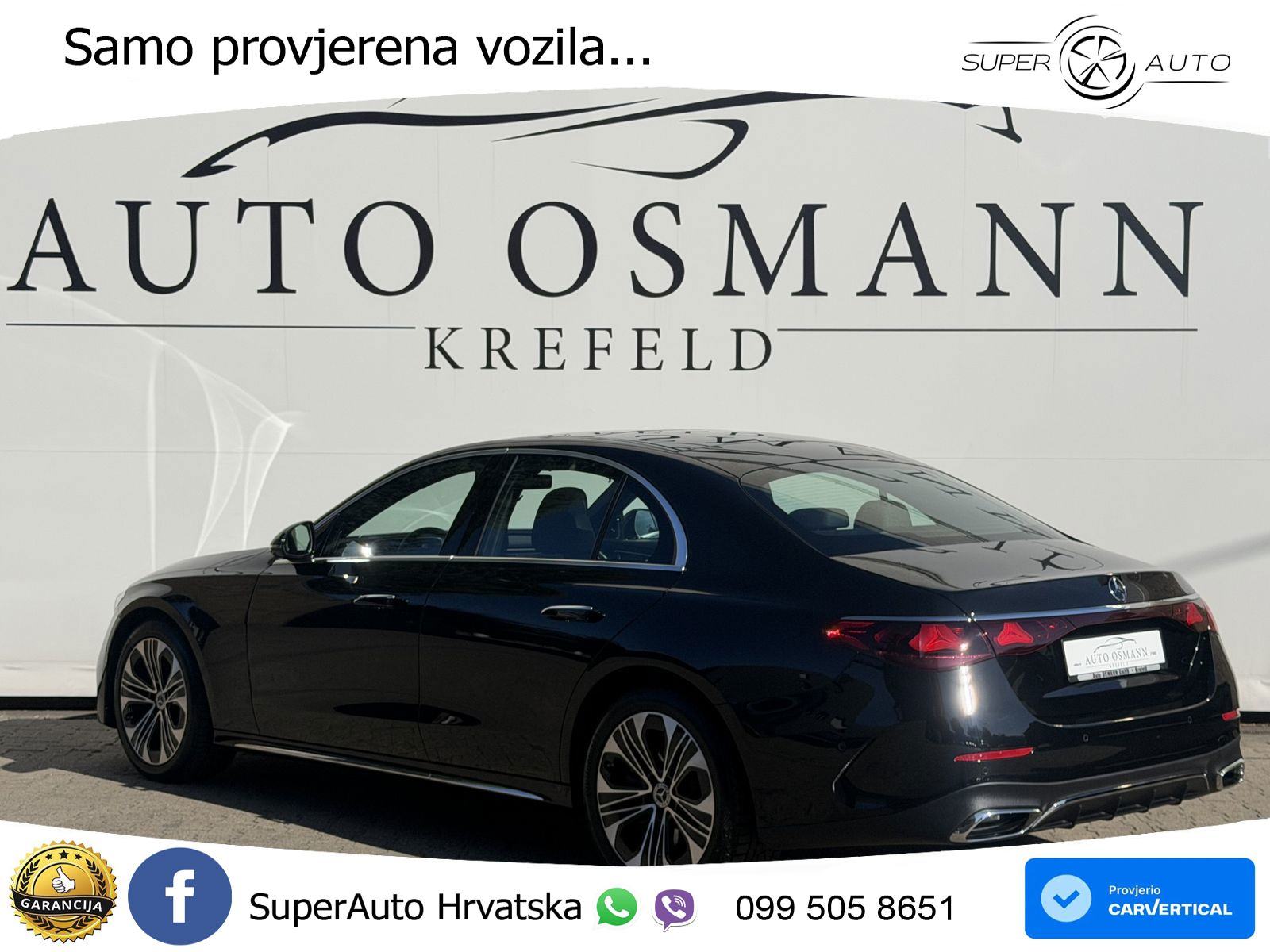 Mercedes E 450d 4M Aut. AMG 367 KS, PANO+ZRAČ+360+ACC+GR SJED+HEAD+KEY, pogled izvana - slika 4