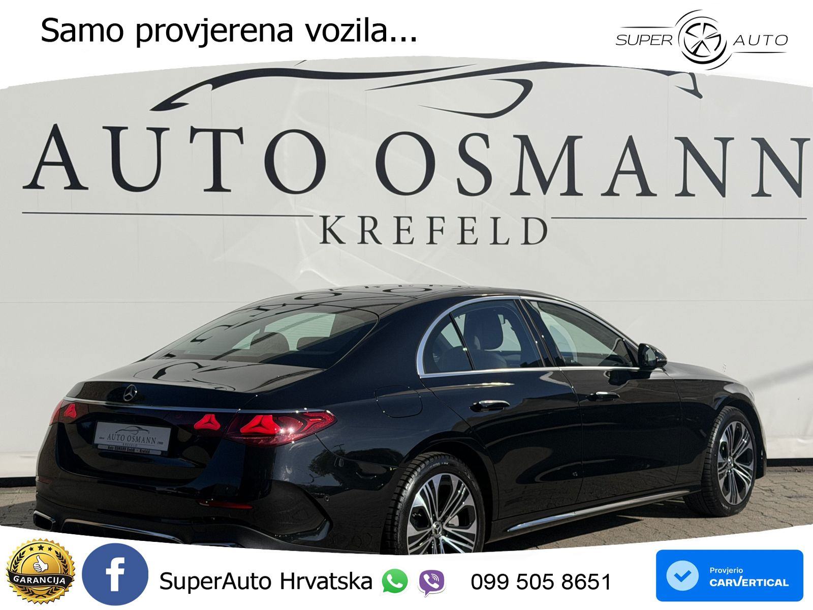 Mercedes E 450d 4M Aut. AMG 367 KS, PANO+ZRAČ+360+ACC+GR SJED+HEAD+KEY, pogled izvana - slika 5