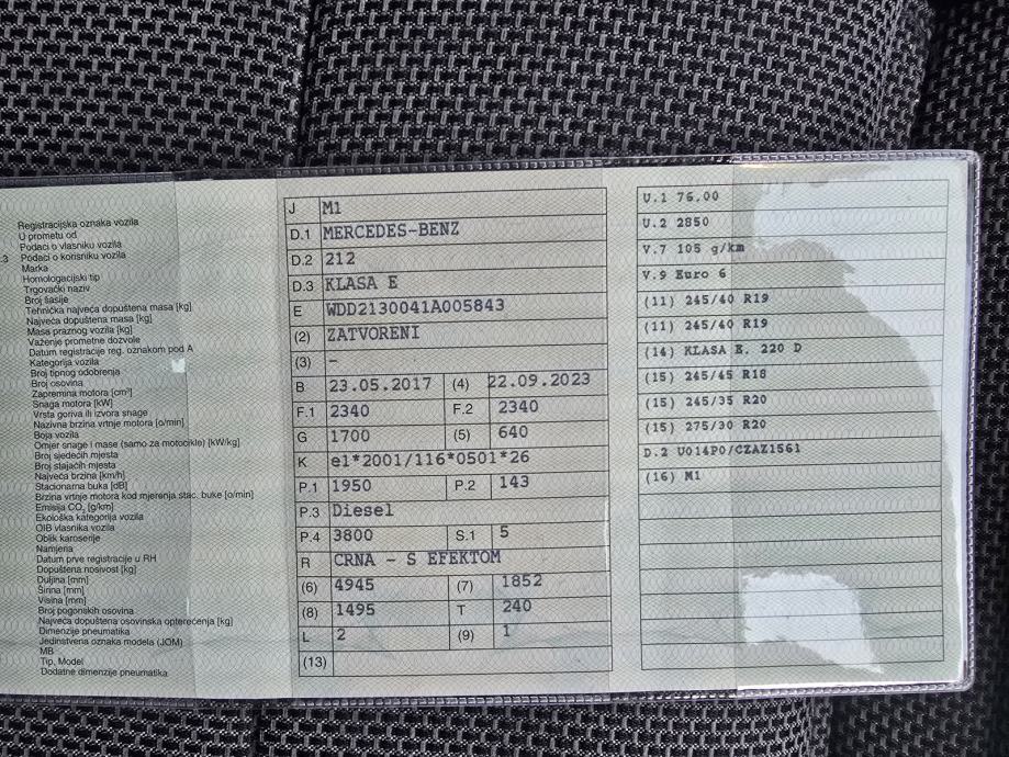 Mercedes-E-klasa Automatik Alu18,F1- Volan,Koza,Bi-Xsenon Kredit-Zamj, fotografija 16