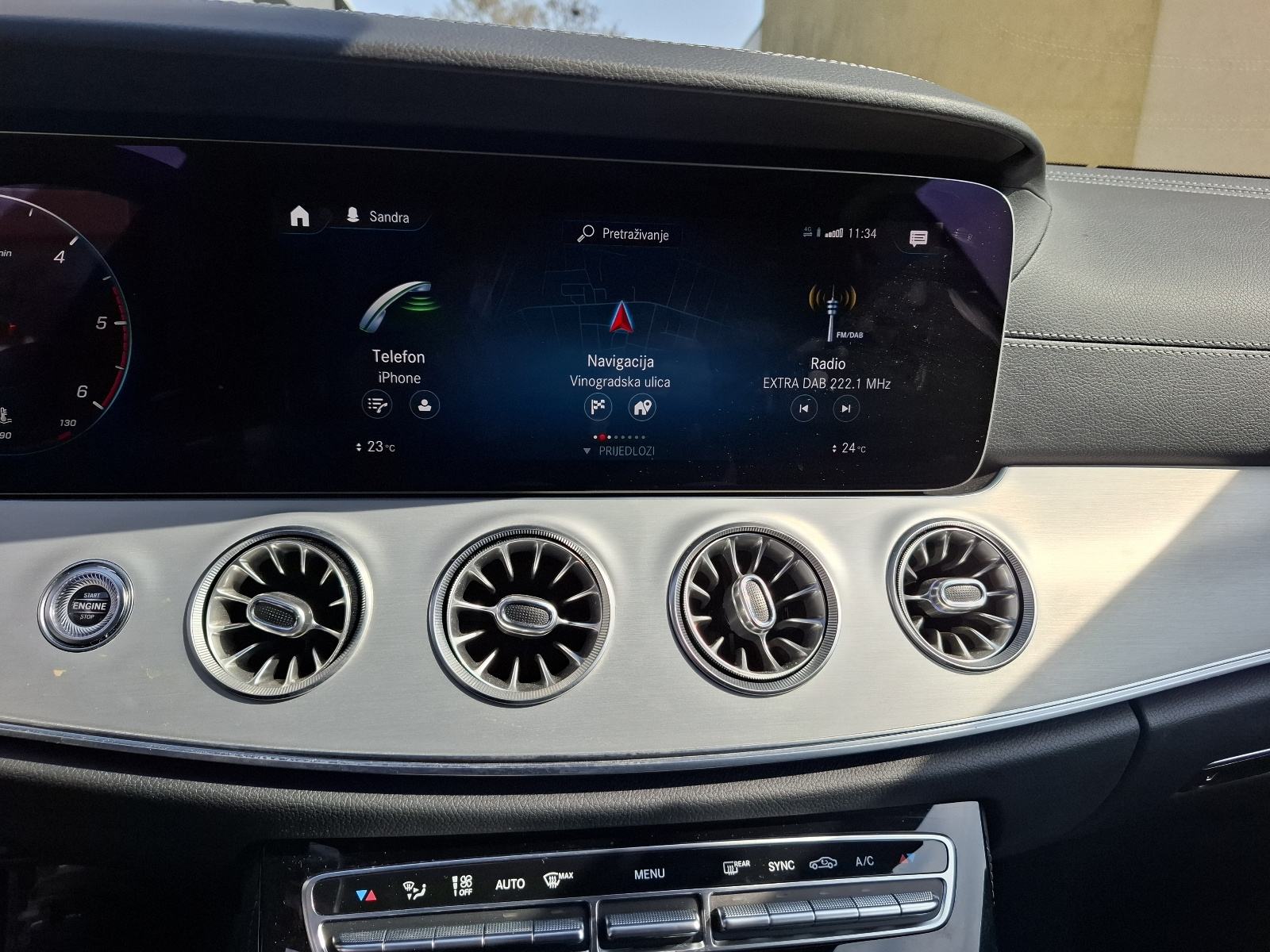 Mercedes E klasa Coupe 220 D automatik FULL OPREMA TOP STANJE 2023god, fotografija 17