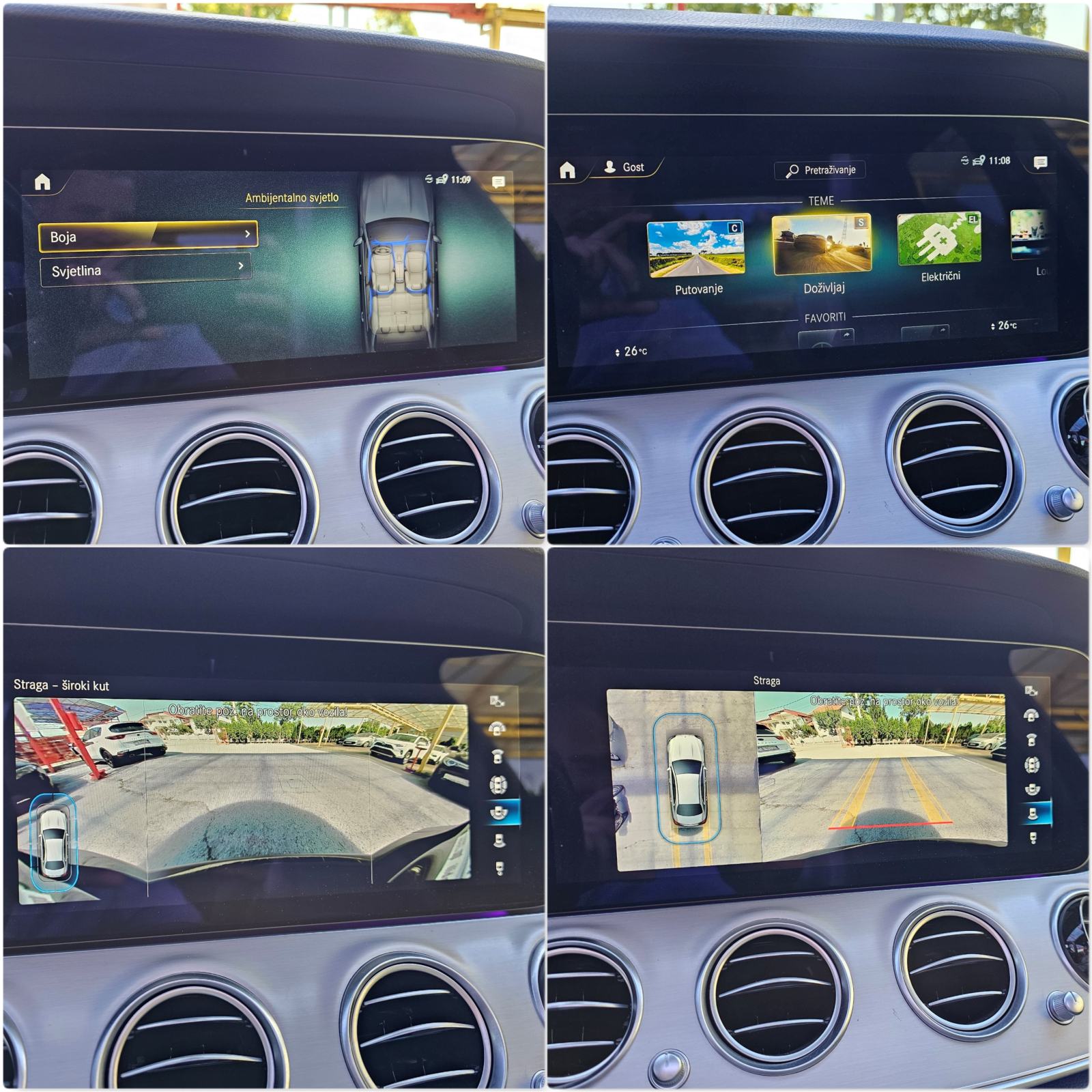MERCEDES*E300DE*AMG*2022.G*BURMESTER*ŠIBER*360KAMERE*VIRTUAL*44900E, fotografija 12