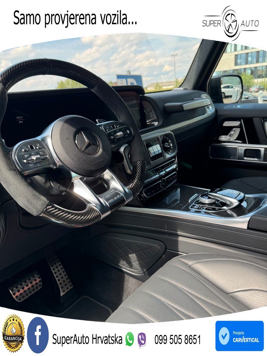 Mercedes G 63 V8 4M 9G-Tr. AMG 585 KS, MULTIB+ACC+4xGR SJED+360+PDC+CA, fotografija 13