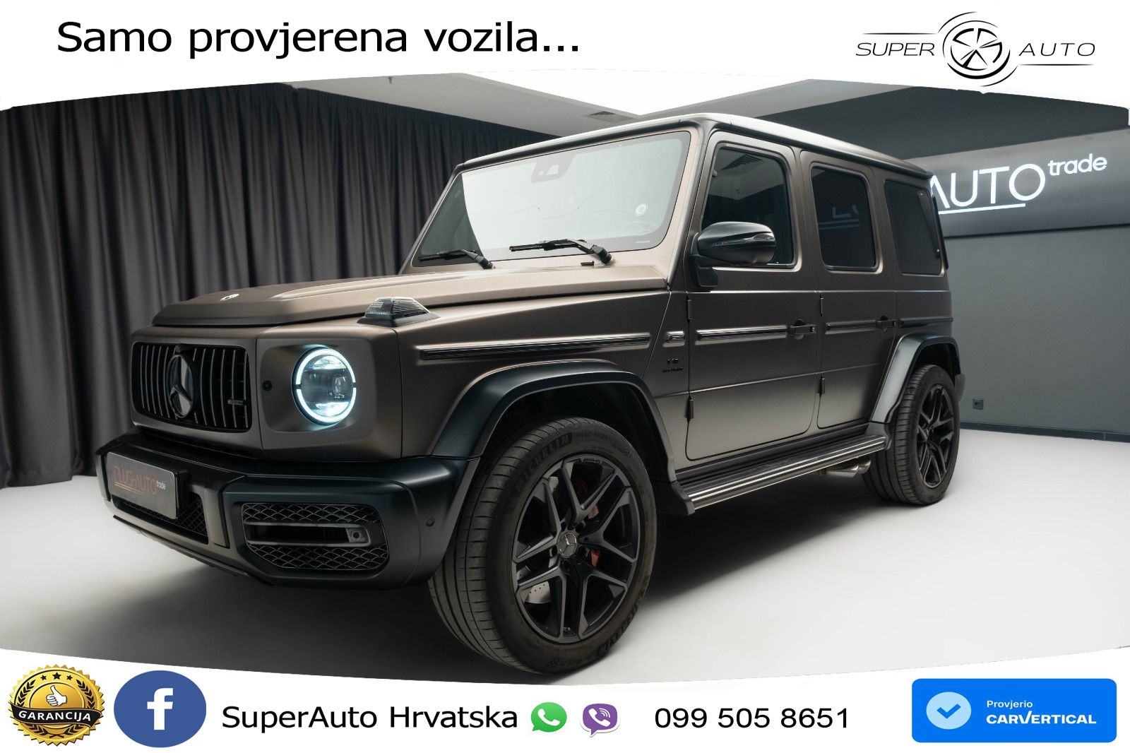 Mercedes G 63 V8 4M 9G-Tr. AMG 585 KS, MULTIB+ACC+4xGR SJED+360+PDC, fotografija 1