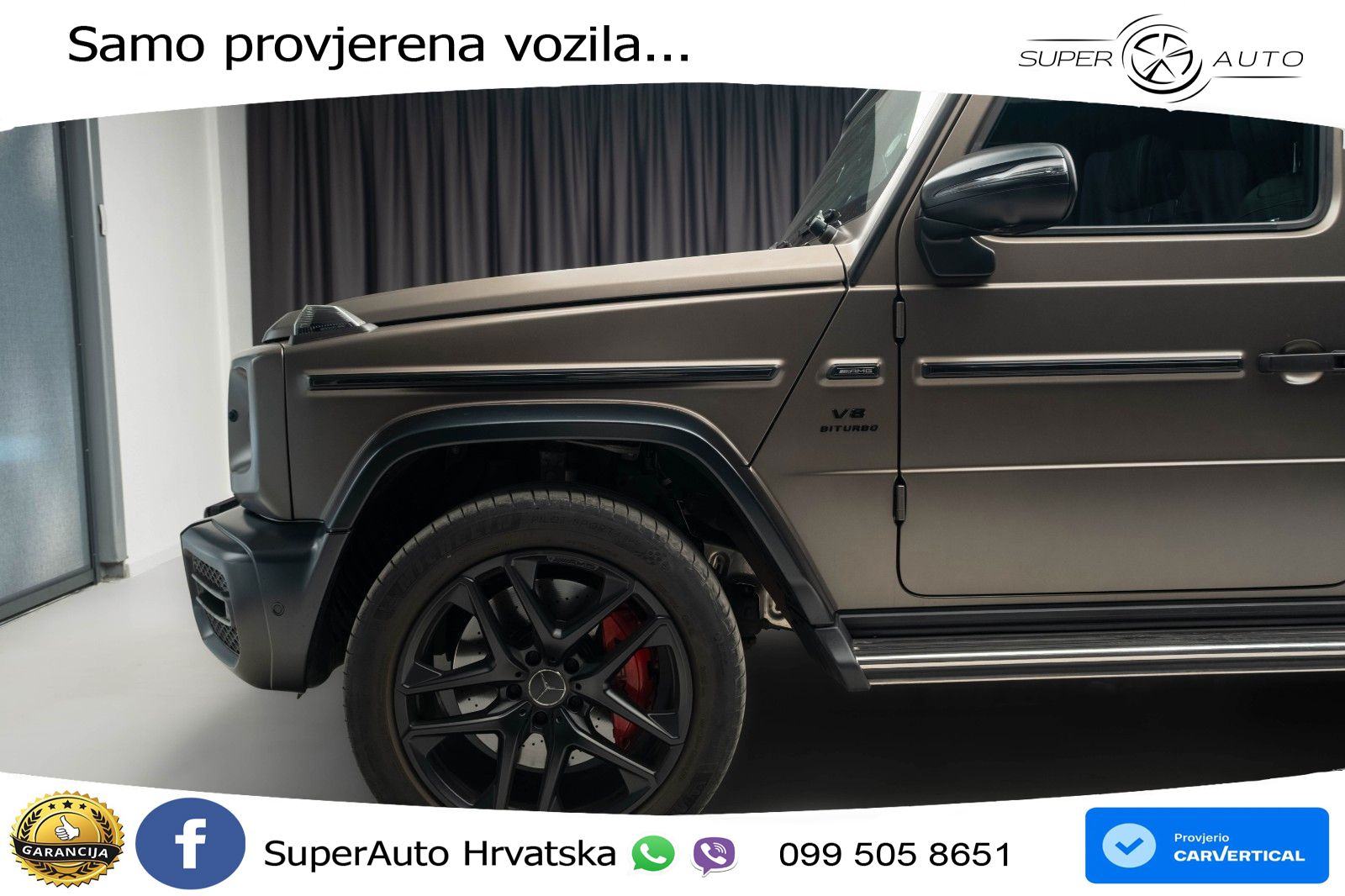 Mercedes G 63 V8 4M 9G-Tr. AMG 585 KS, MULTIB+ACC+4xGR SJED+360+PDC, fotografija 2