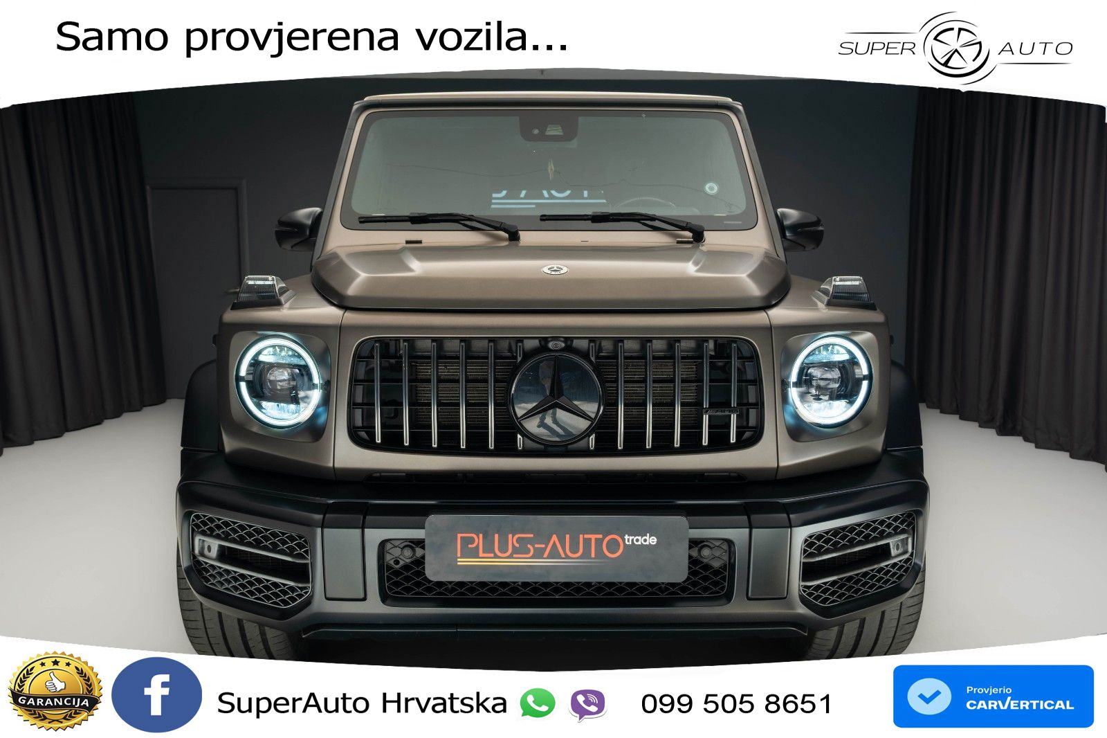 Mercedes G 63 V8 4M 9G-Tr. AMG 585 KS, MULTIB+ACC+4xGR SJED+360+PDC, fotografija 3