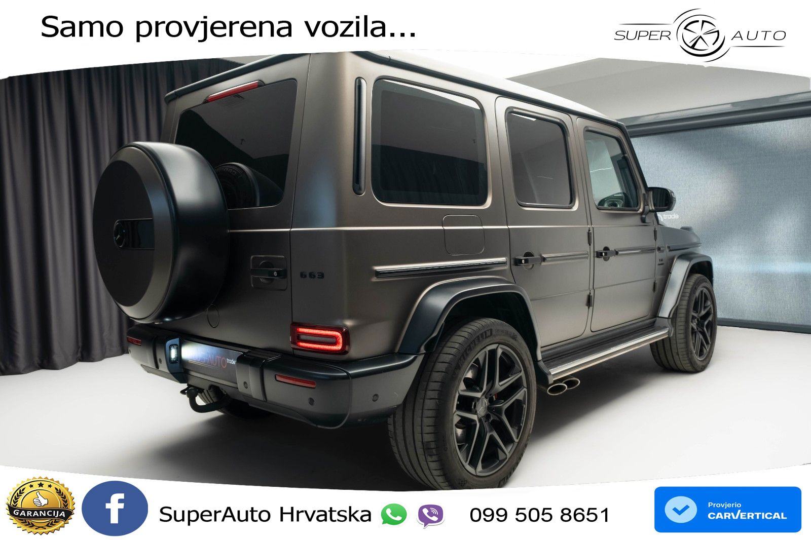 Mercedes G 63 V8 4M 9G-Tr. AMG 585 KS, MULTIB+ACC+4xGR SJED+360+PDC, fotografija 5