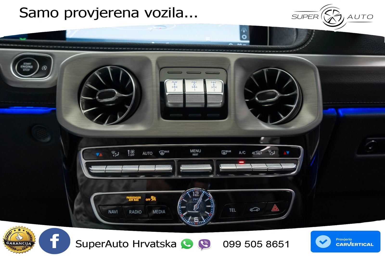 Mercedes G 63 V8 4M 9G-Tr. AMG 585 KS, MULTIB+ACC+4xGR SJED+360+PDC, fotografija 7