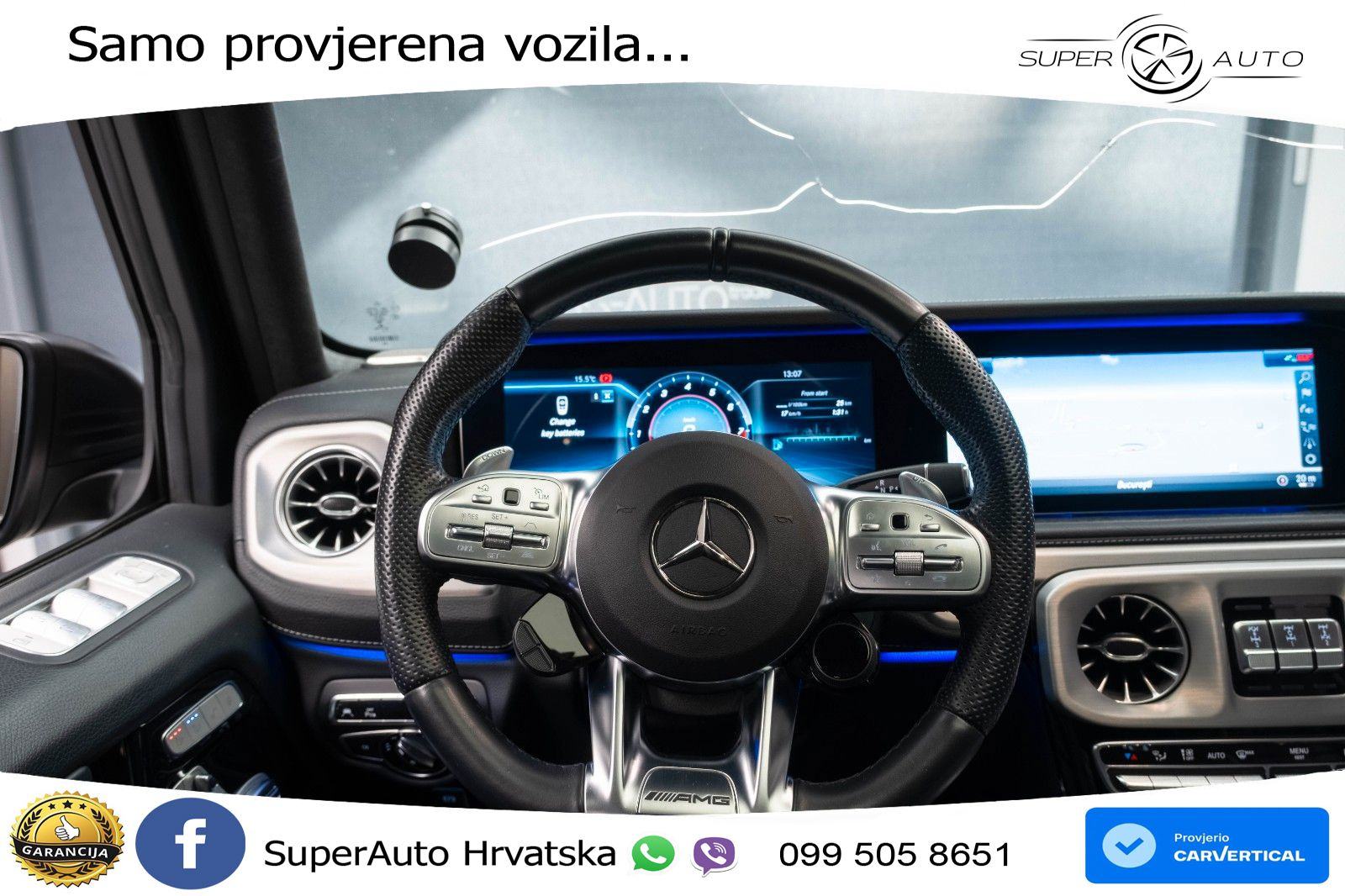 Mercedes G 63 V8 4M 9G-Tr. AMG 585 KS, MULTIB+ACC+4xGR SJED+360+PDC, fotografija 18