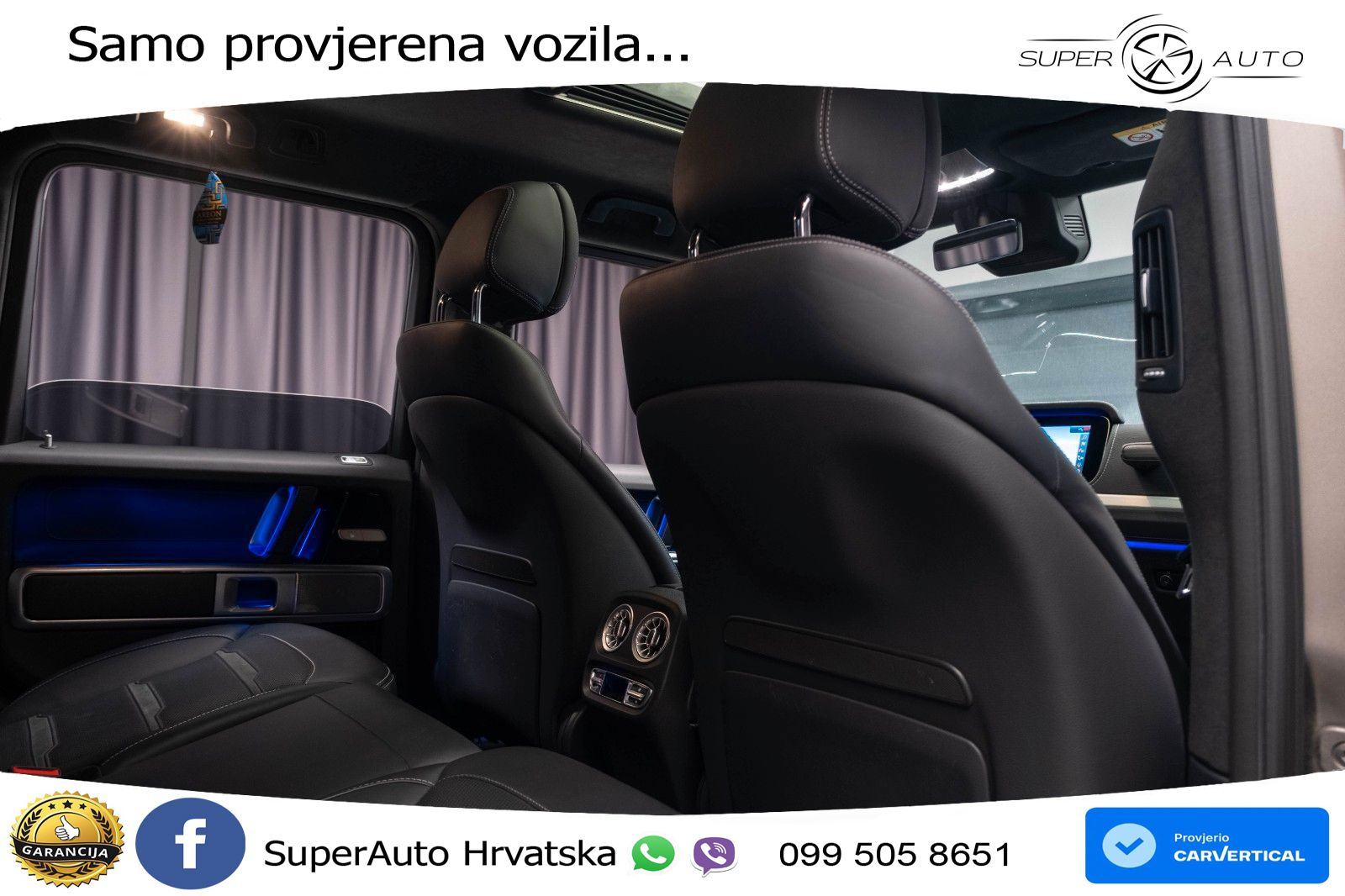 Mercedes G 63 V8 4M 9G-Tr. AMG 585 KS, MULTIB+ACC+4xGR SJED+360+PDC, fotografija 20