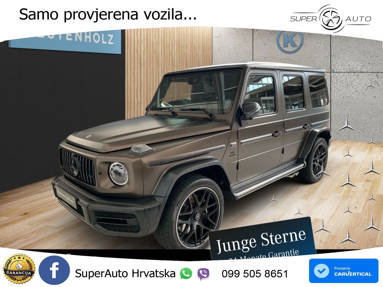 Mercedes G 63 V8 4M 9G-Tr. AMG 585 KS, MULTIB+ACC+4xGR SJED+360+PDC, fotografija 1