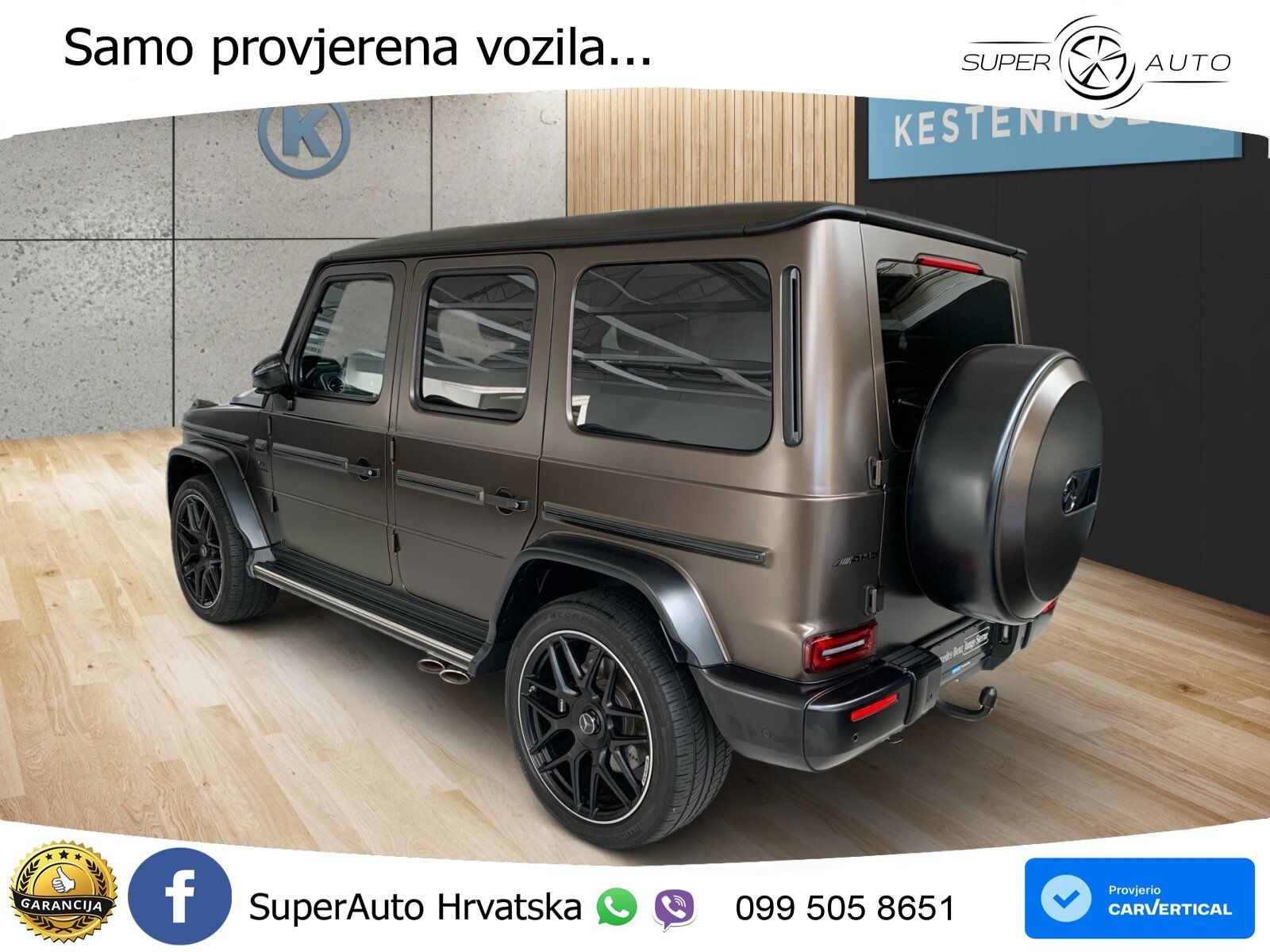 Mercedes G 63 V8 4M 9G-Tr. AMG 585 KS, MULTIB+ACC+4xGR SJED+360+PDC, fotografija 4