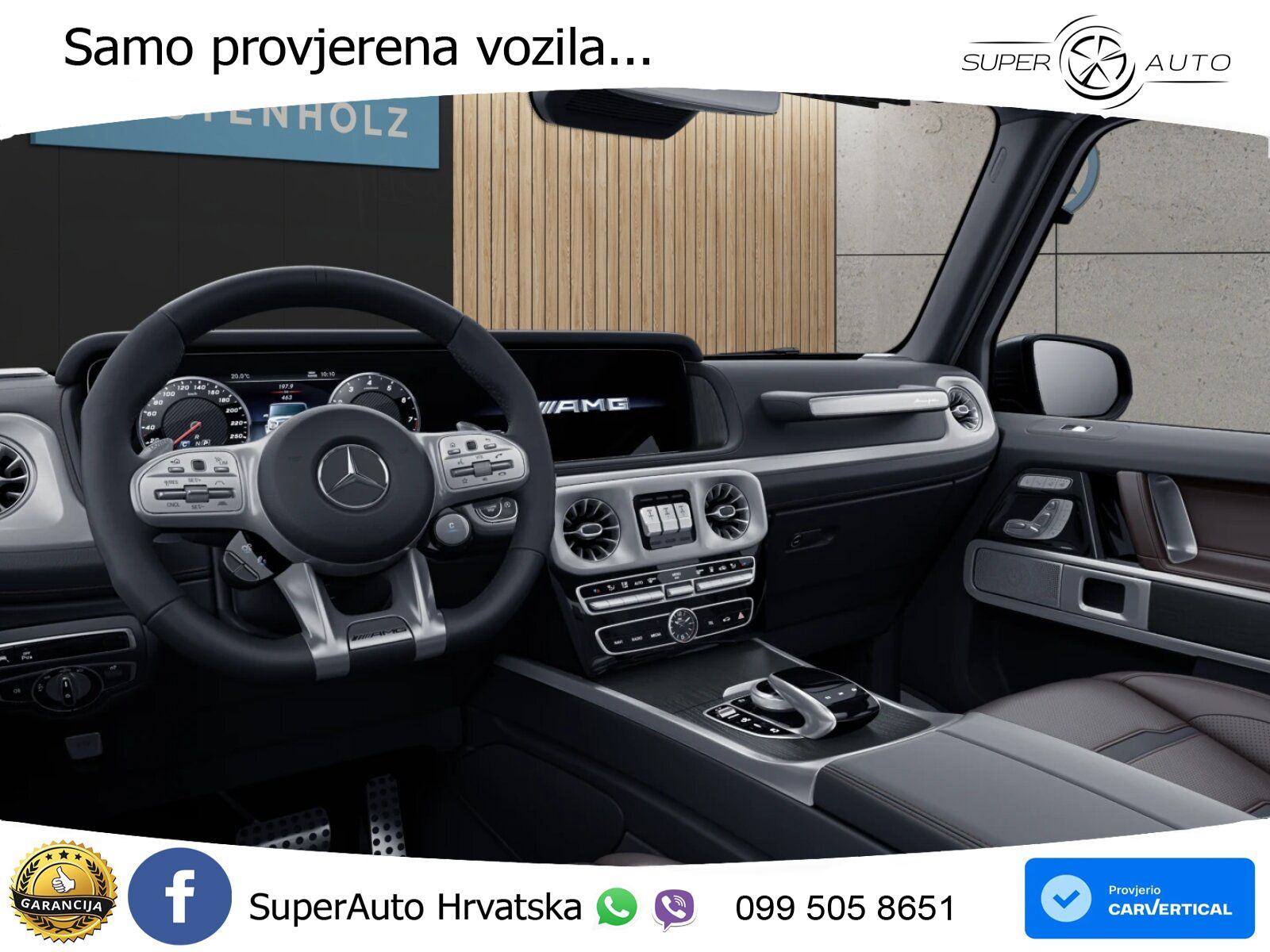Mercedes G 63 V8 4M 9G-Tr. AMG 585 KS, MULTIB+ACC+4xGR SJED+360+PDC, fotografija 19