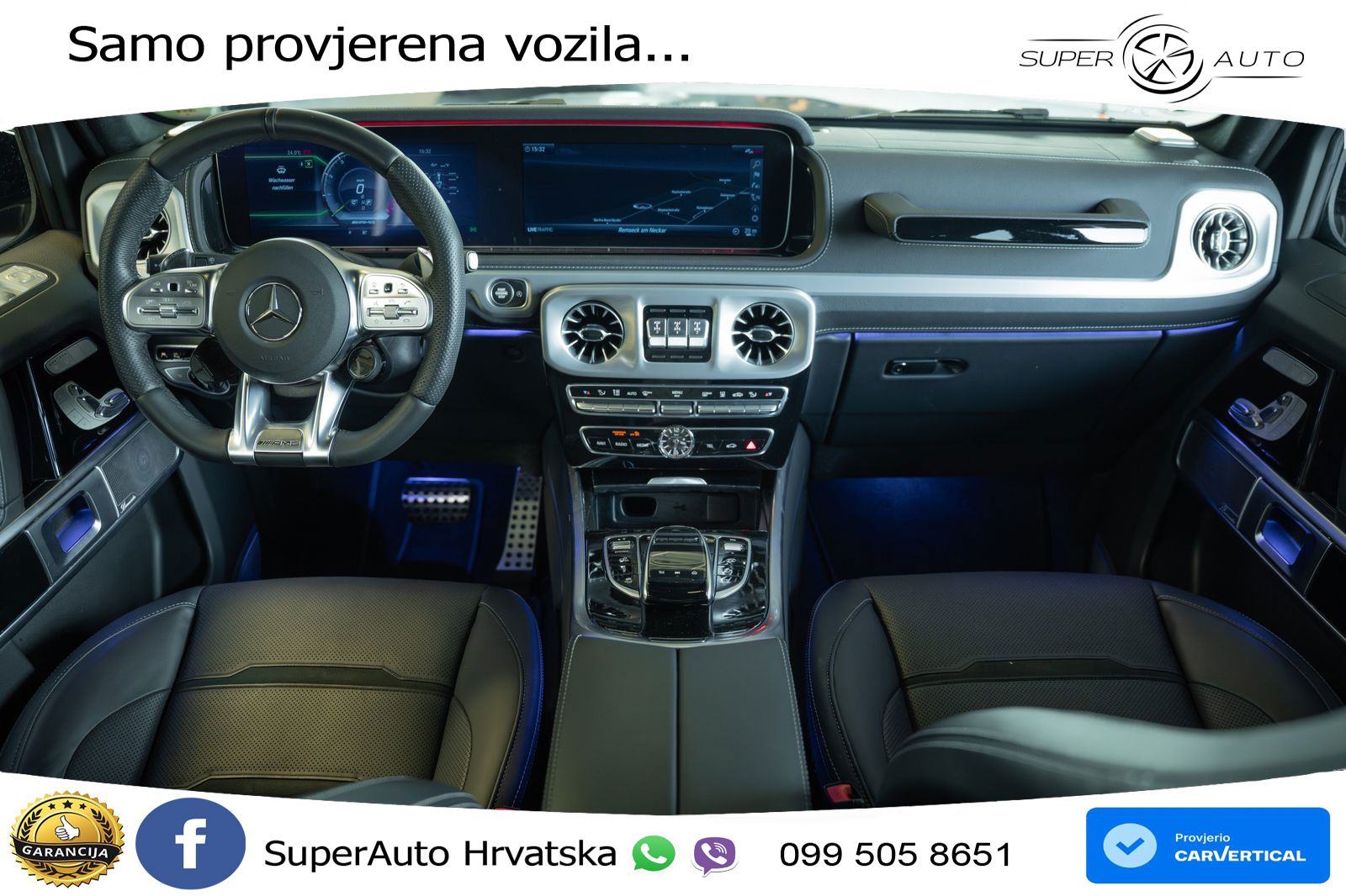 Mercedes G 63 V8 4M 9G-Tr. AMG Night 585 KS, MULTIB+ACC+4xGR SJED+360+, fotografija 12