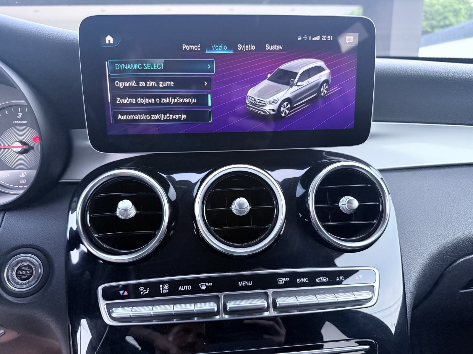 MercedesGLC 200 4MATIC, REG DO 2/27, 153tkm SERVISNA, U SUSTAVU PDV-a,, fotografija 14