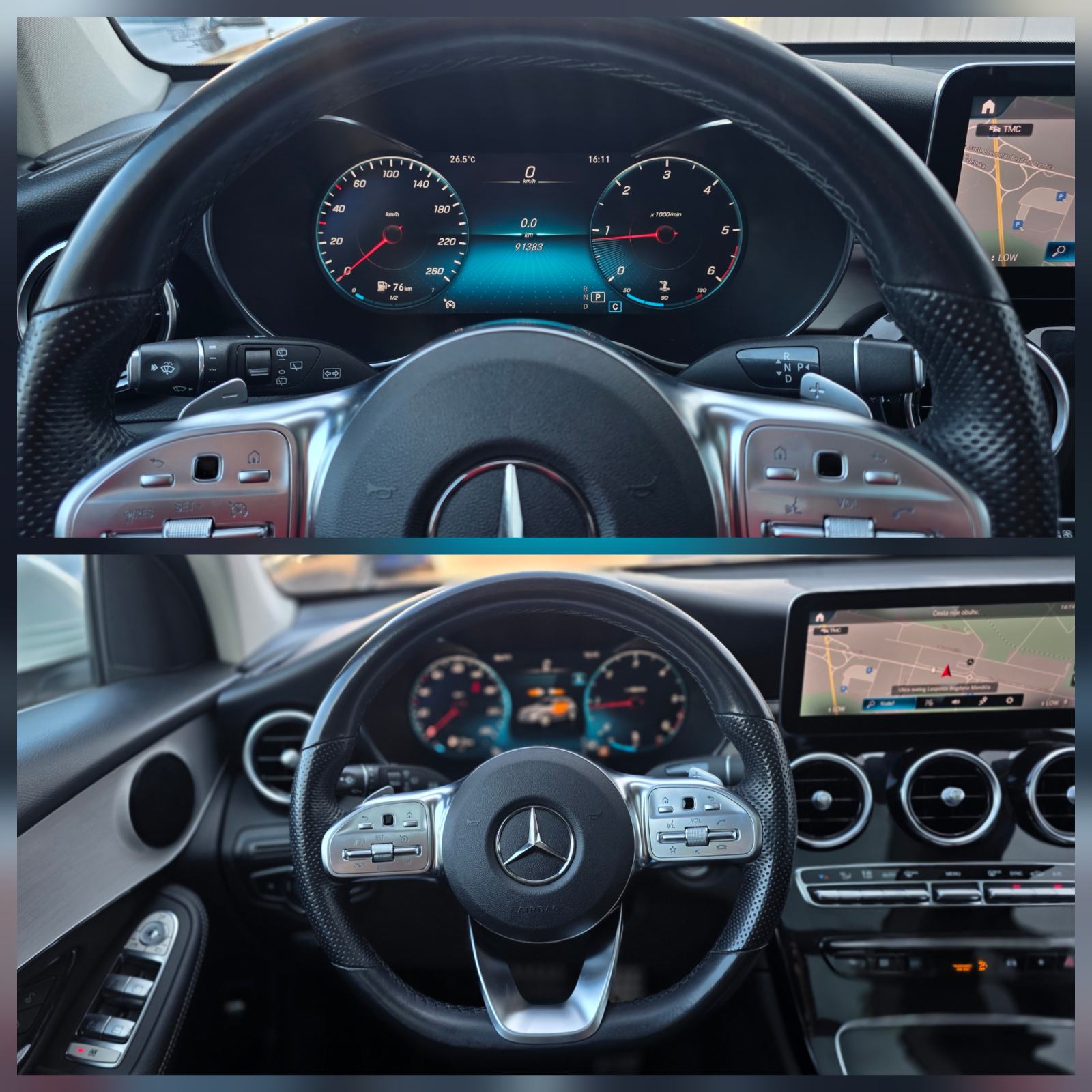 Mercedes GLC220d 4MATIC, AMG LINE, EL. PANO, FULL LED, VIRTUAL,U PDV-u, fotografija 14