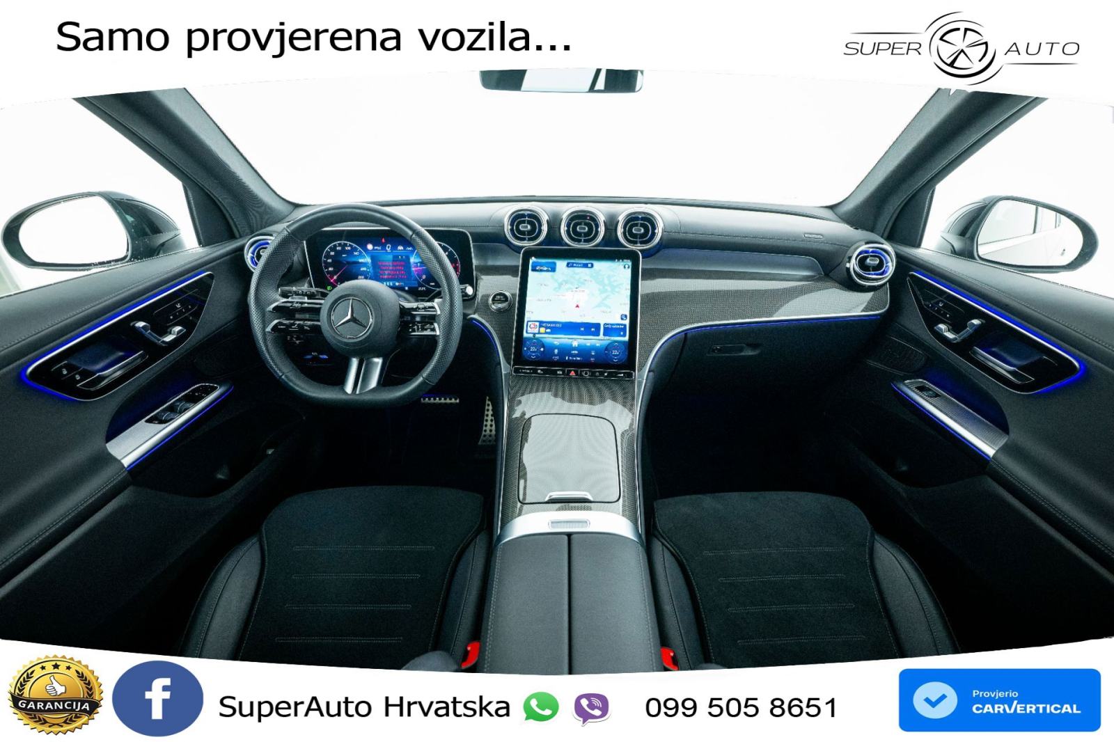 Mercedes GLC 300d 4M 9G-Tr. AMG Advanced+ 269 KS, LED+ACC+GR SJED+KAM, fotografija 6