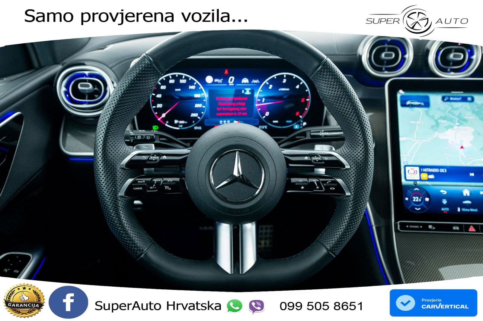 Mercedes GLC 300d 4M 9G-Tr. AMG Advanced+ 269 KS, LED+ACC+GR SJED+KAM, fotografija 7