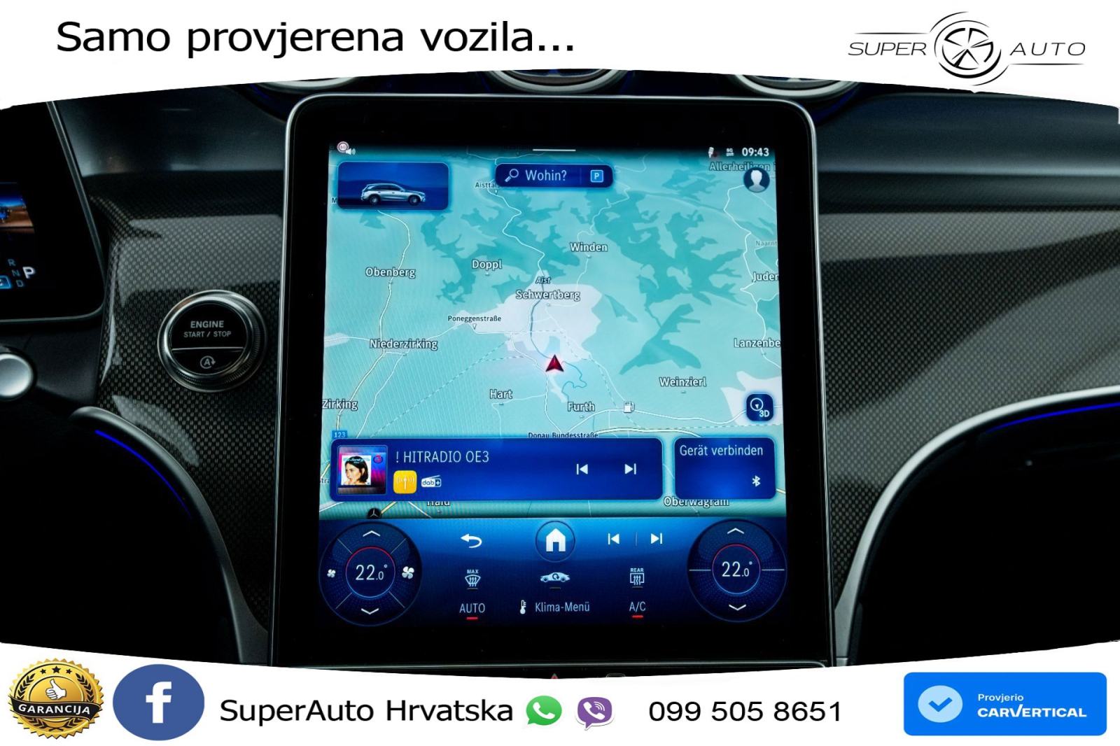 Mercedes GLC 300d 4M 9G-Tr. AMG Advanced+ 269 KS, LED+ACC+GR SJED+KAM, fotografija 10