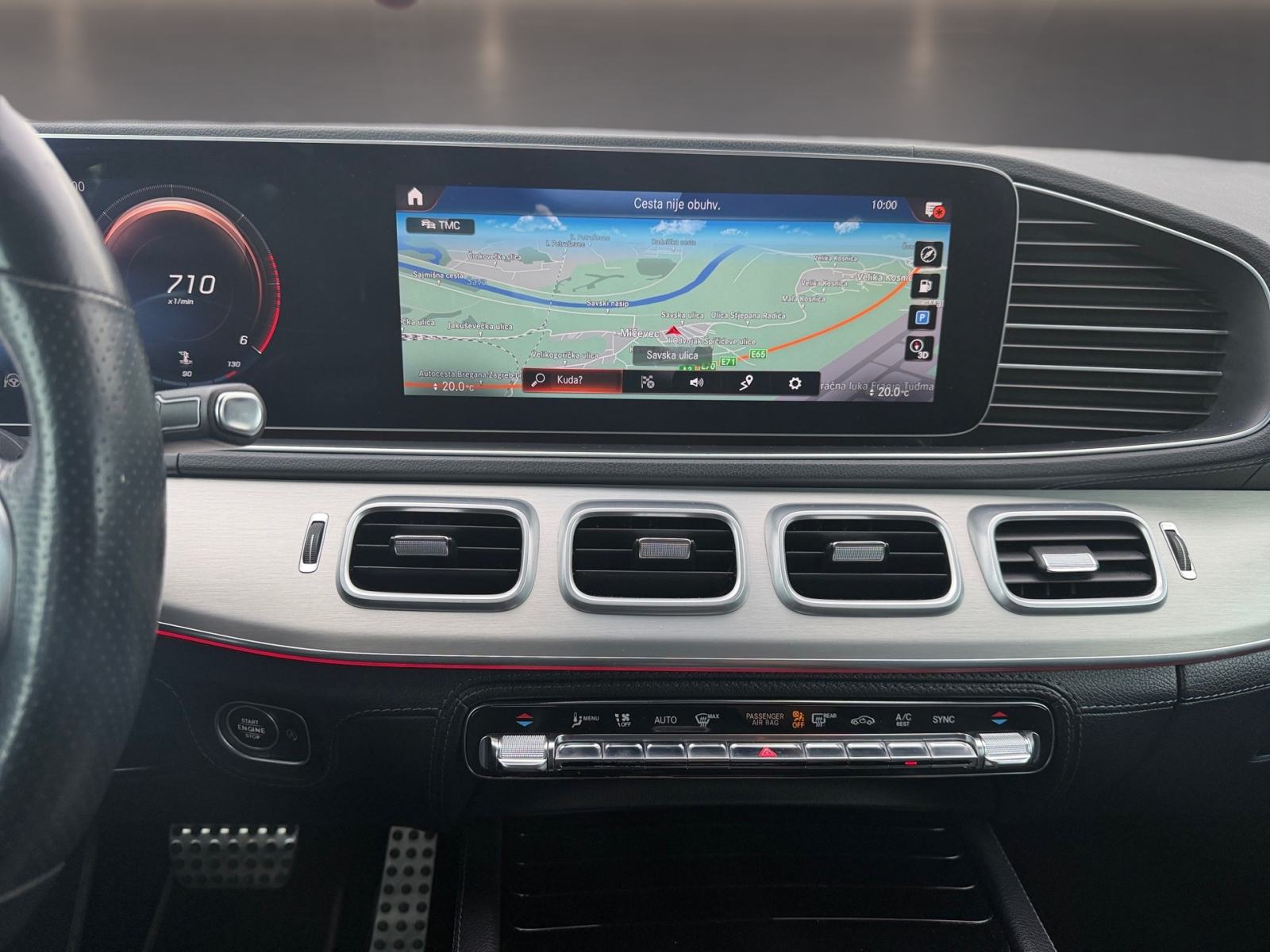 MERCEDES GLE 400 D 4MATIC AMG✔️BURMESTER✔️PANO✔️360 KAMERE✔️MULTIBEAM✔, fotografija 19