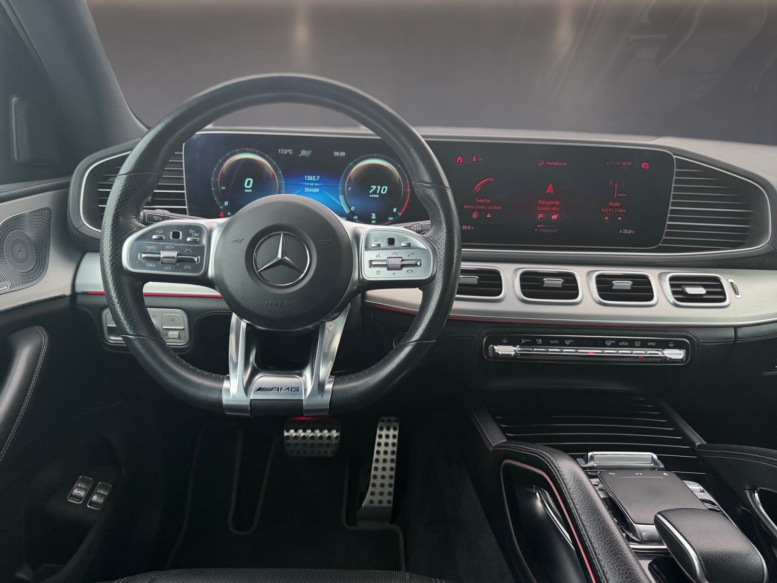 MERCEDES GLE 400 D 4MATIC AMG✔️BURMESTER✔️PANO✔️360 KAMERE✔️MULTIBEAM✔, fotografija 16