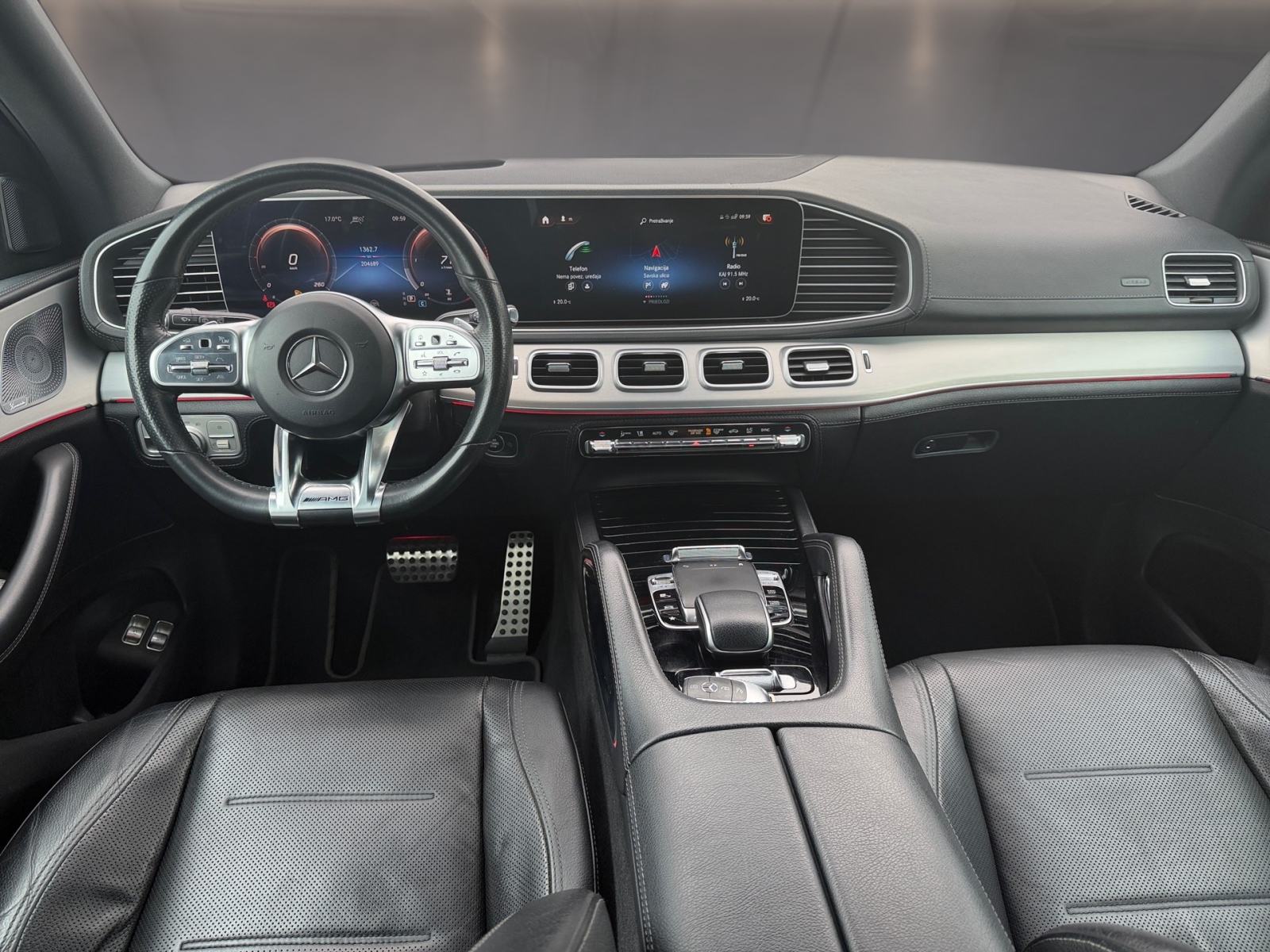 MERCEDES GLE 400 D 4MATIC AMG✔️BURMESTER✔️PANO✔️360 KAMERE✔️MULTIBEAM✔, fotografija 15