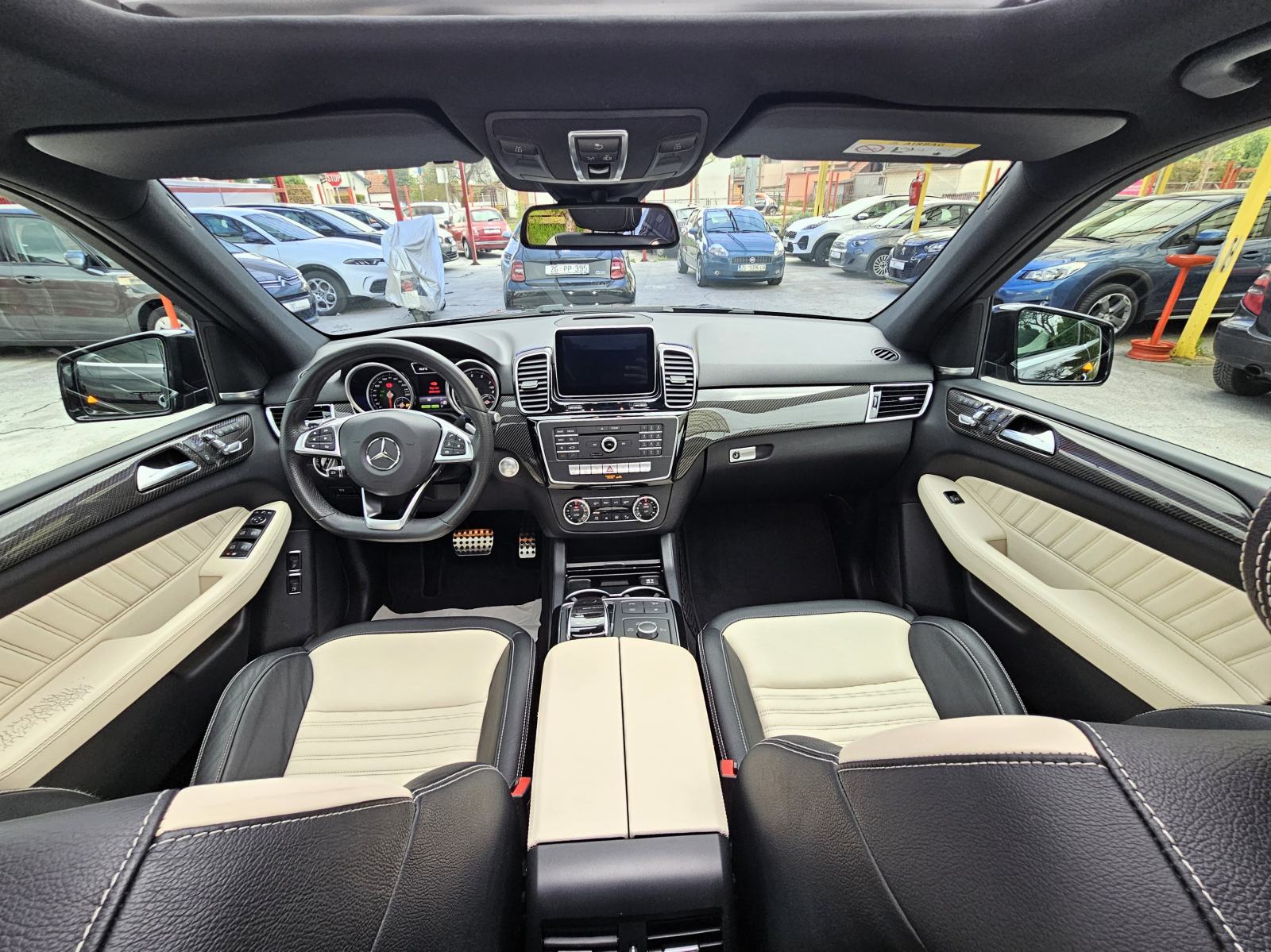 MERCEDES*GLE 500 E*AMG*4MATIC*ŠIBER/PANO*KARBON*ZRAČNI O*HARMAN*29900, fotografija 13