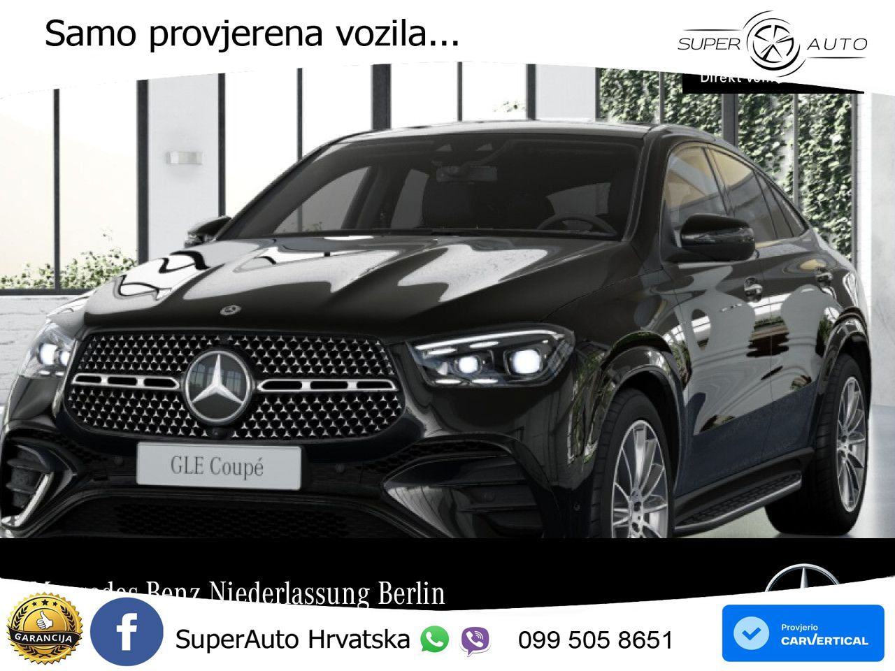 Mercedes GLE Coupe 300d (269 KS) EQ Boost 4MATIC 9G-TRONIC