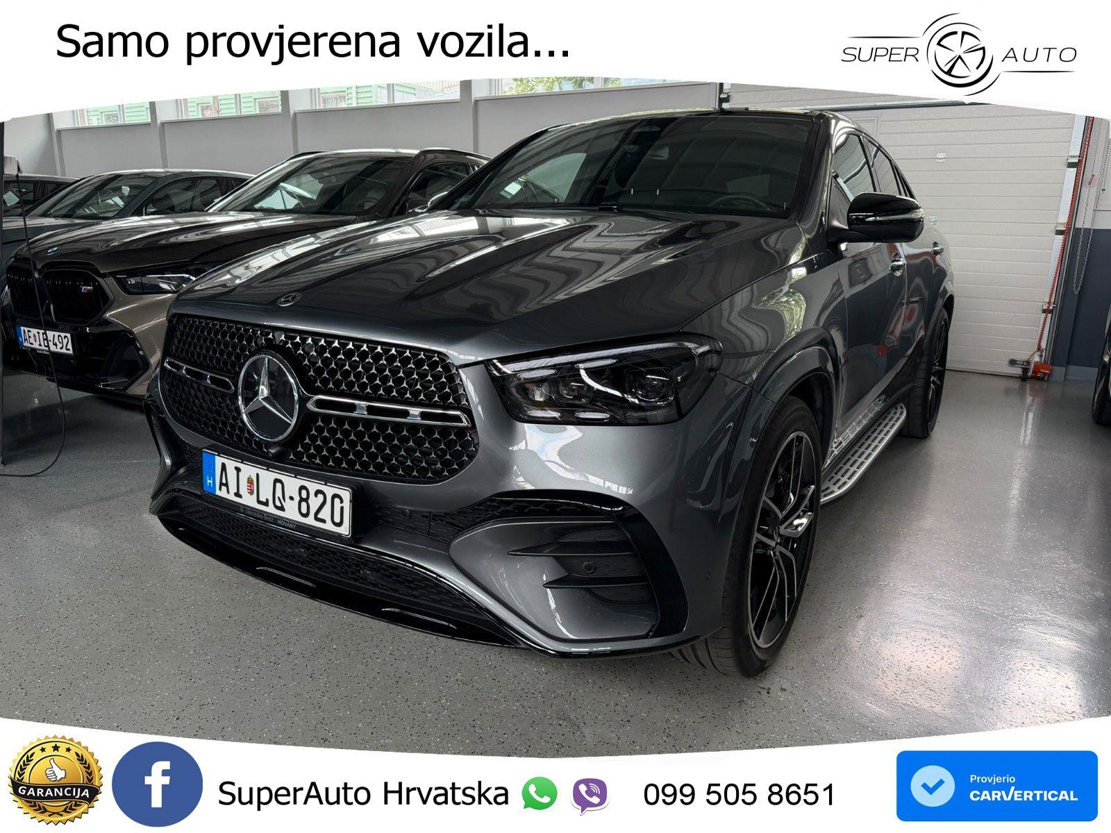 Mercedes GLE Coupe 350de 4M Aut. AMG 333 KS, ZRAČNI+LED+PANO+4xGR SJED
