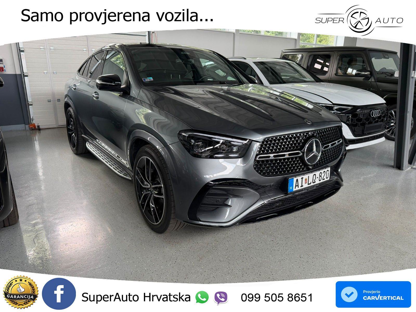 Mercedes GLE Coupe 350de 4M Aut. AMG 333 KS, ZRAČNI+LED+PANO+4xGR SJED, fotografija 3