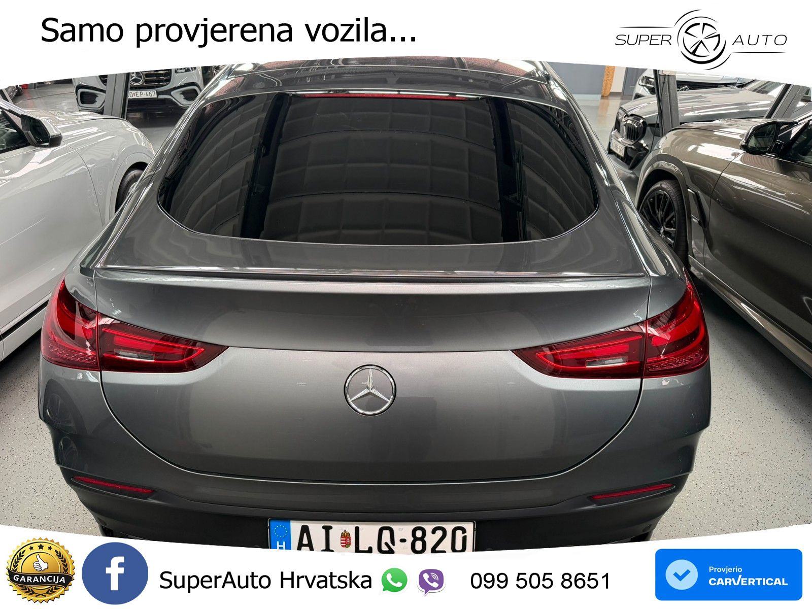 Mercedes GLE Coupe 350de 4M Aut. AMG 333 KS, ZRAČNI+LED+PANO+4xGR SJED, fotografija 4