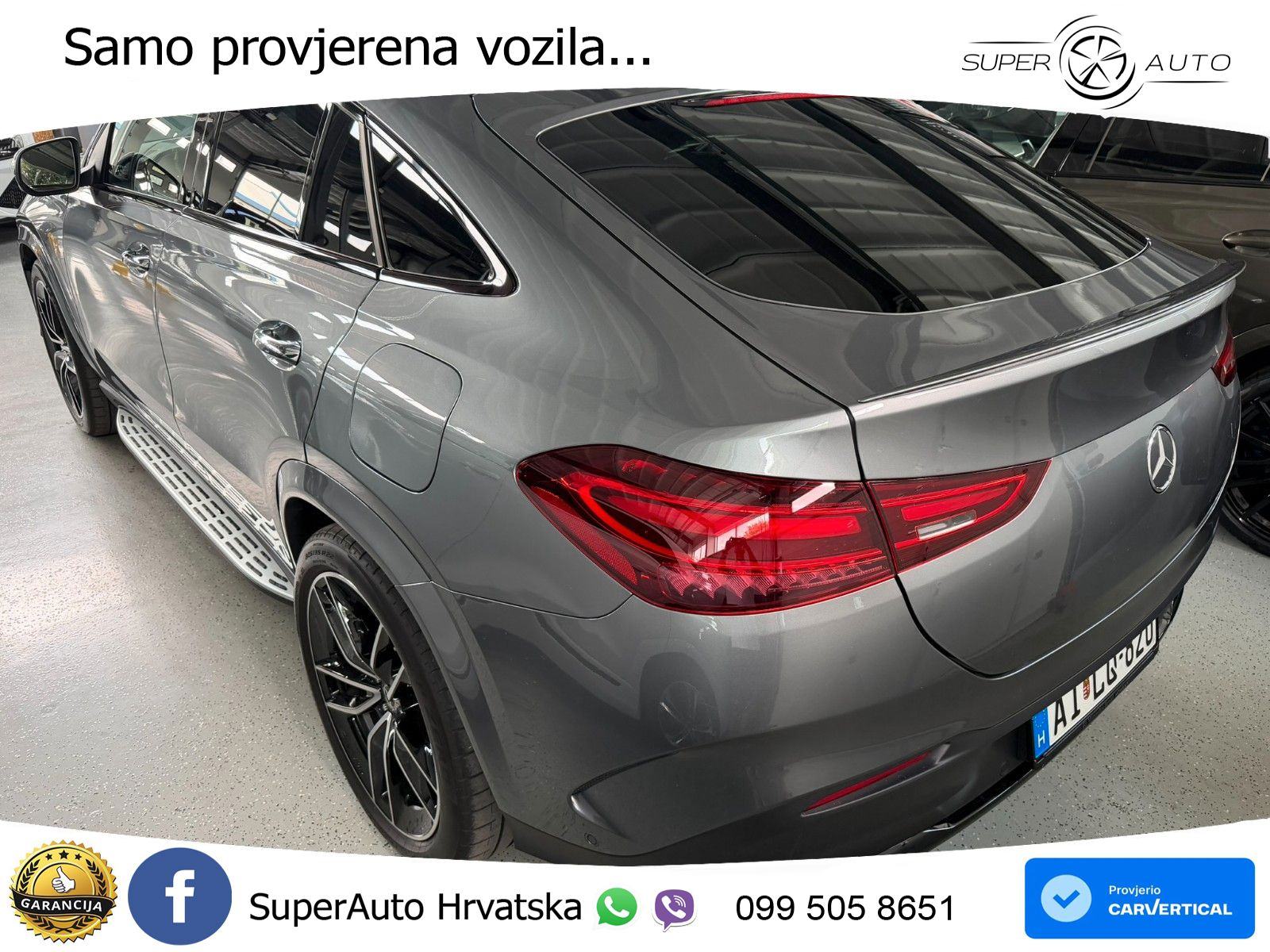 Mercedes GLE Coupe 350de 4M Aut. AMG 333 KS, ZRAČNI+LED+PANO+4xGR SJED, fotografija 5