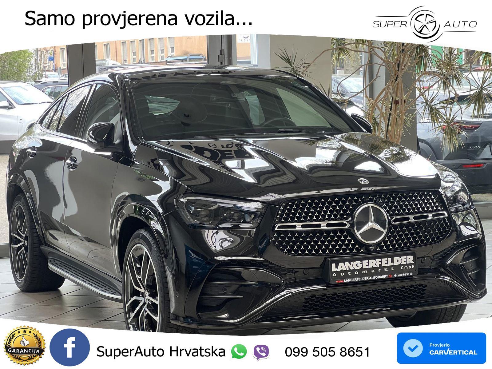 Mercedes GLE Coupe 450d (367 KS) EQ Boost 4MATIC 9G-TRONIC AMG LED+GR