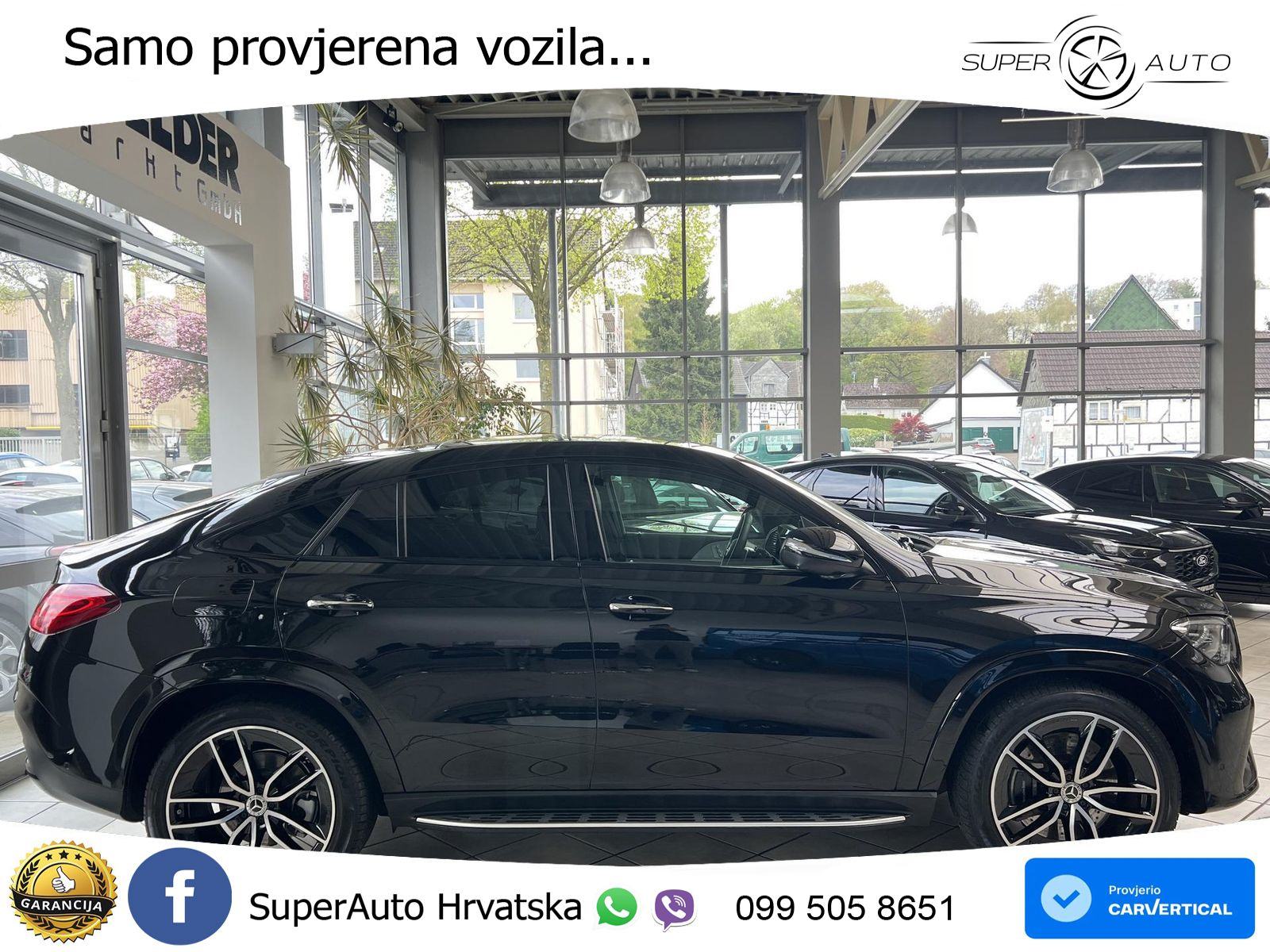 Mercedes GLE Coupe 450d (367 KS) EQ Boost 4MATIC 9G-TRONIC AMG LED+GR, fotografija 2