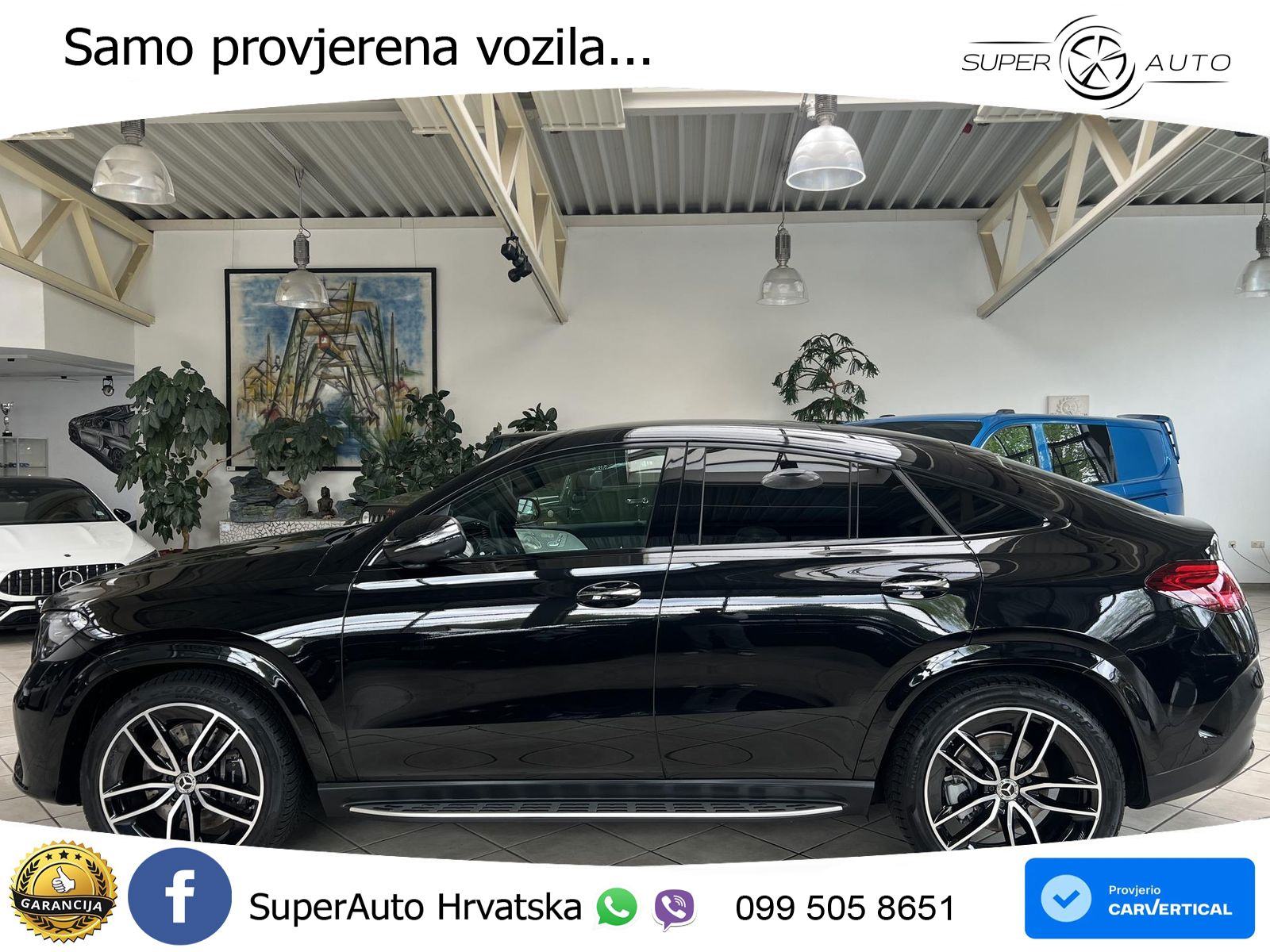 Mercedes GLE Coupe 450d (367 KS) EQ Boost 4MATIC 9G-TRONIC AMG LED+GR, fotografija 7