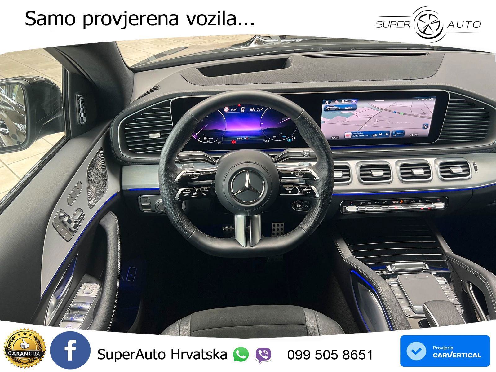 Mercedes GLE Coupe 450d (367 KS) EQ Boost 4MATIC 9G-TRONIC AMG LED+GR, fotografija 12