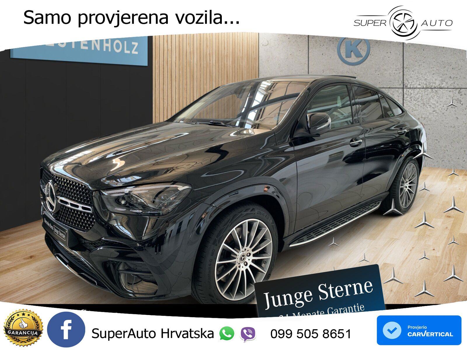 Mercedes GLE Coupe 450d (367 KS) EQ Boost 4MATIC 9G-TRONIC AMG LED+GR