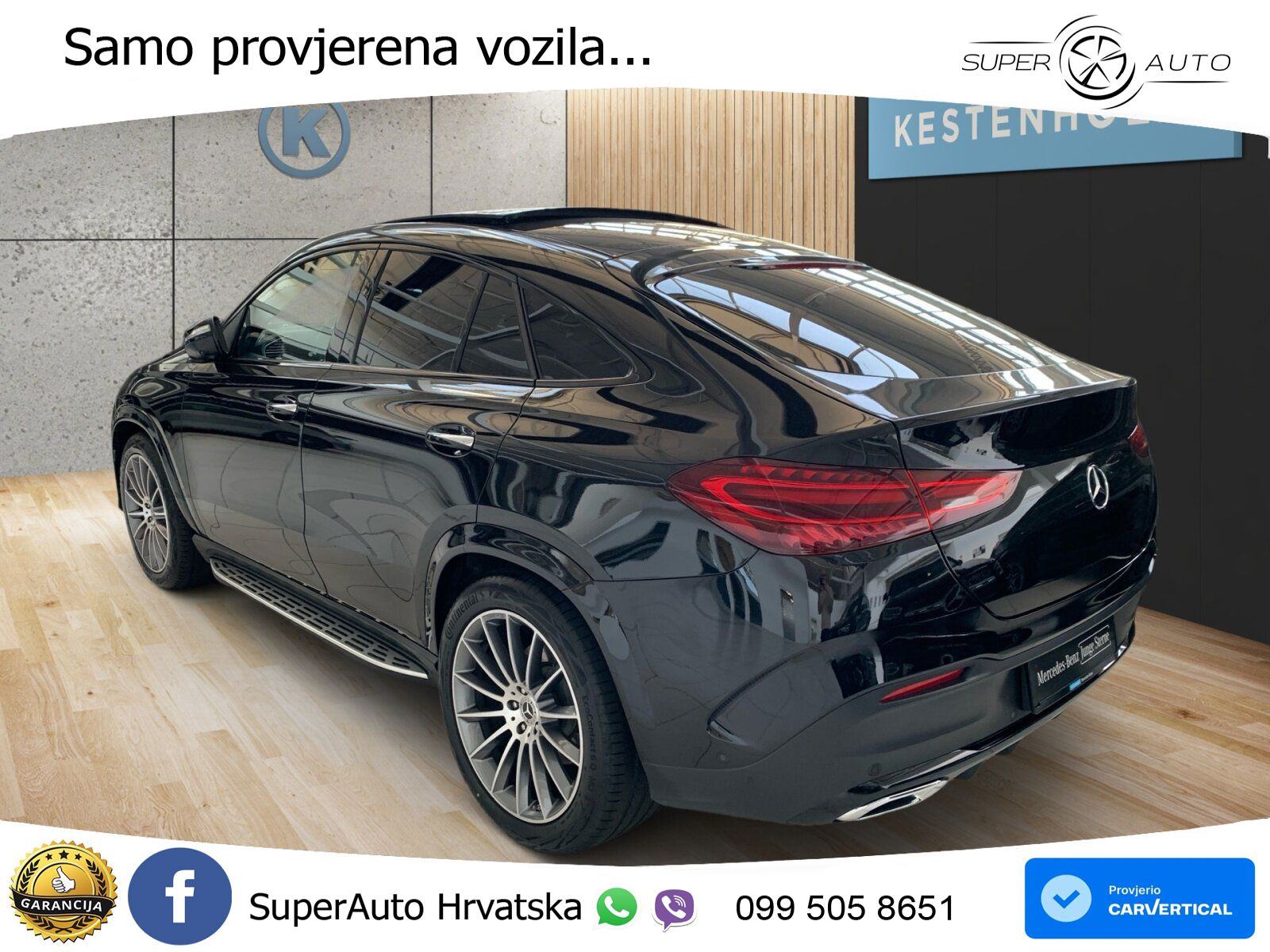 Mercedes GLE Coupe 450d (367 KS) EQ Boost 4MATIC 9G-TRONIC AMG LED+GR, fotografija 4