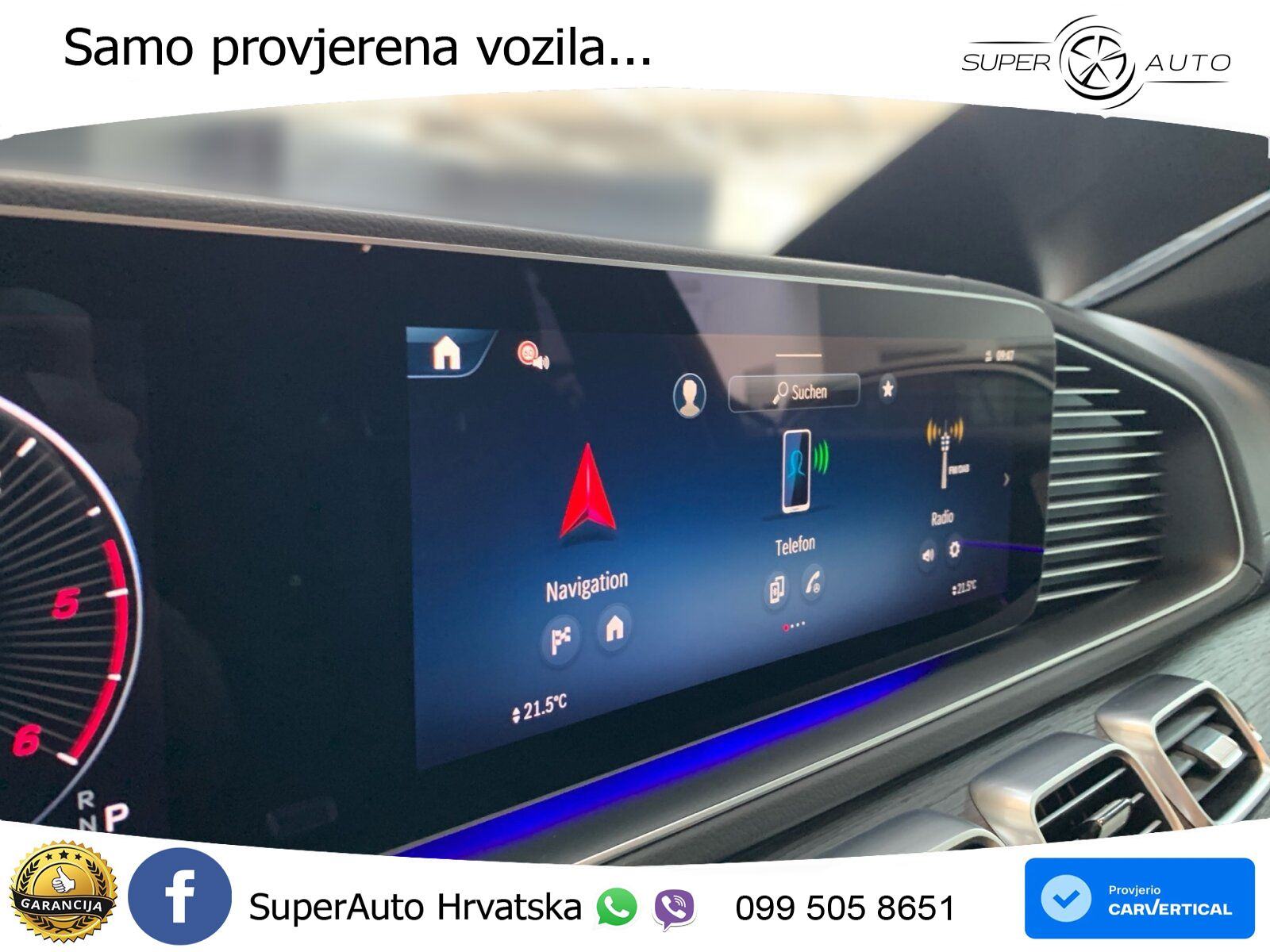 Mercedes GLE Coupe 450d (367 KS) EQ Boost 4MATIC 9G-TRONIC AMG LED+GR, fotografija 9